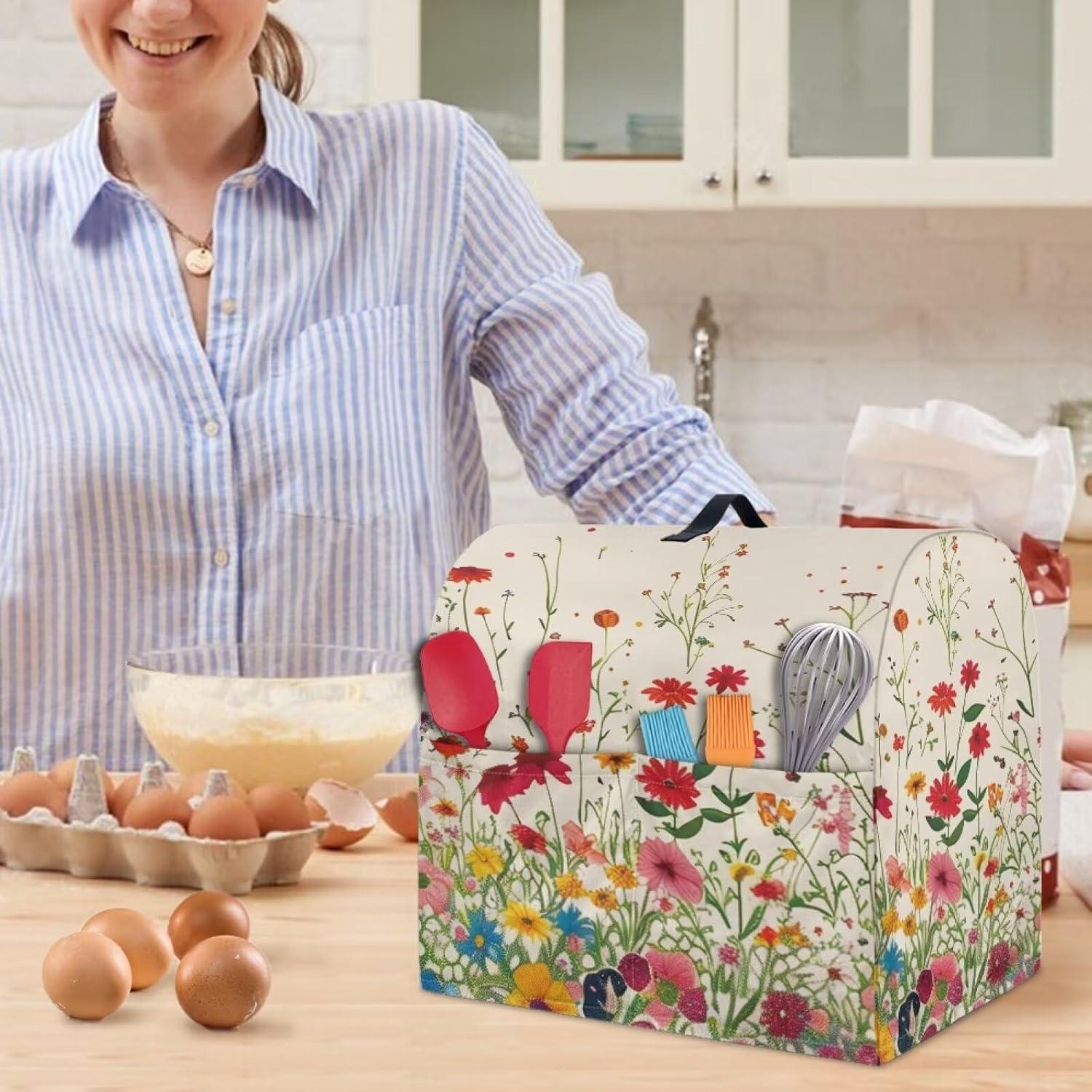 Cubierta para Mezclador de Pie Hzeswody Impermeable con Bolsillos