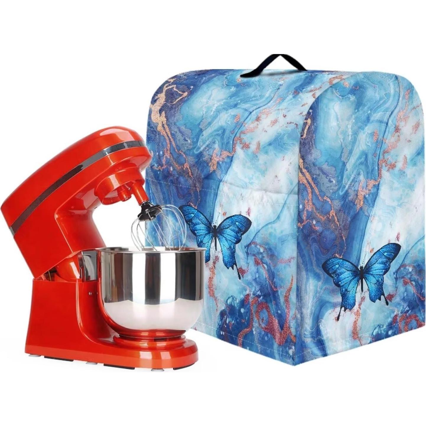 Cubierta para Mezclador de Pie Kitchen Aid 4.5-5 Qt Mármol Azul