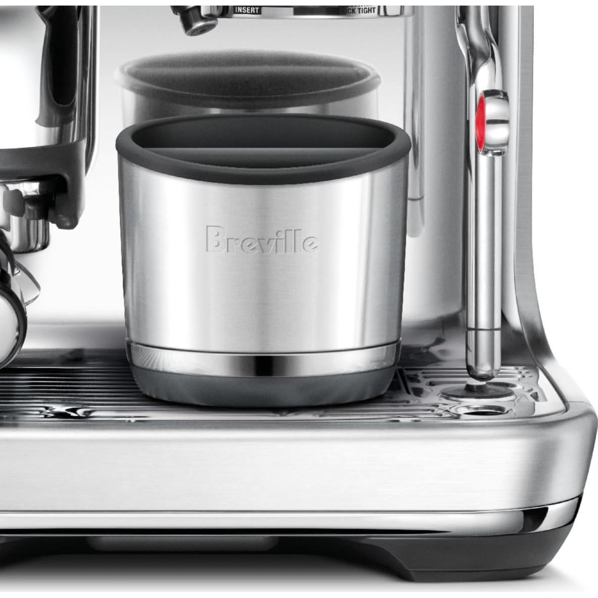 Breville Knock Box 10 BEA501BSS Acero Inoxidable 10 Pastillas