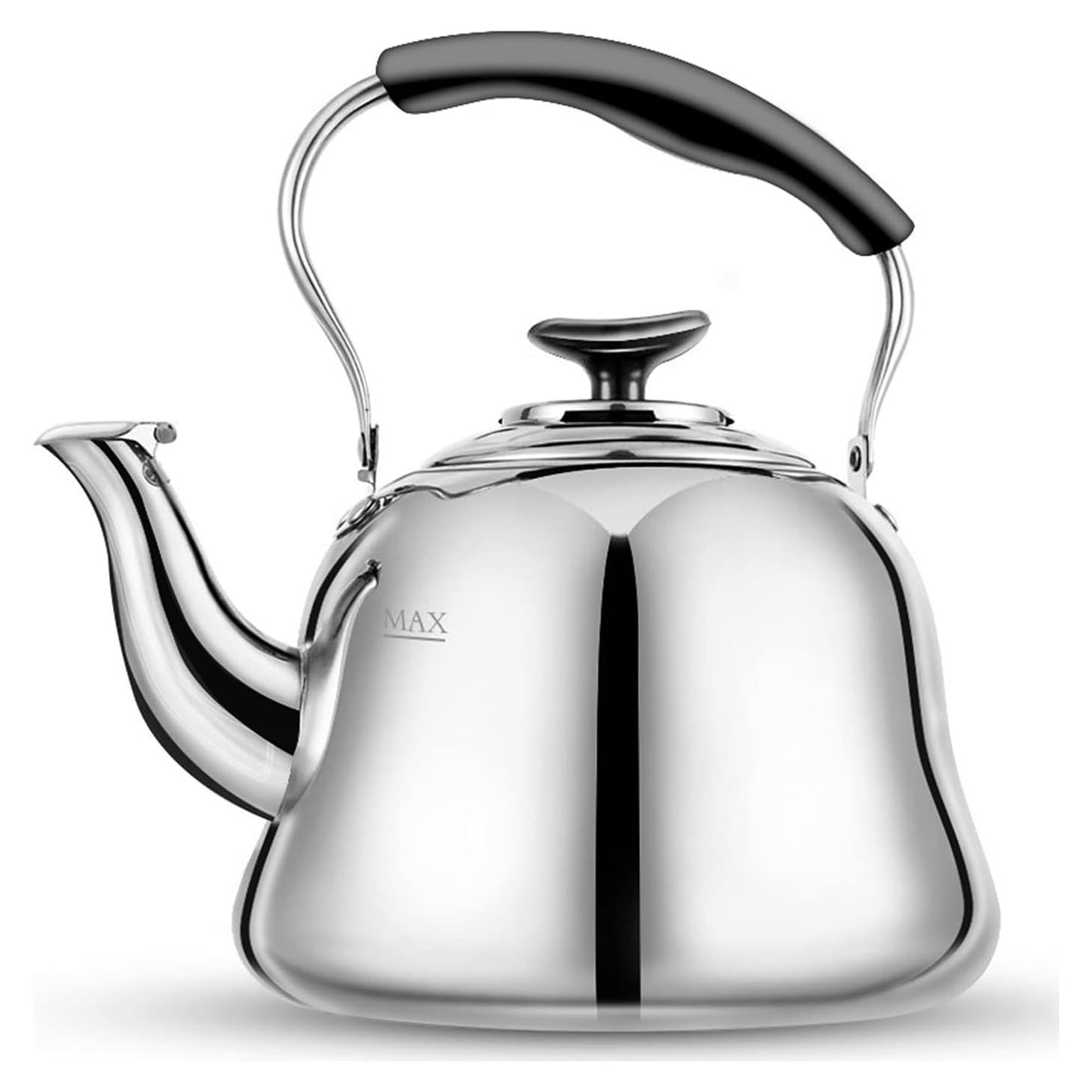 Hervidor de Té Silbante AMFOCUS 2 Litros Acero Inoxidable