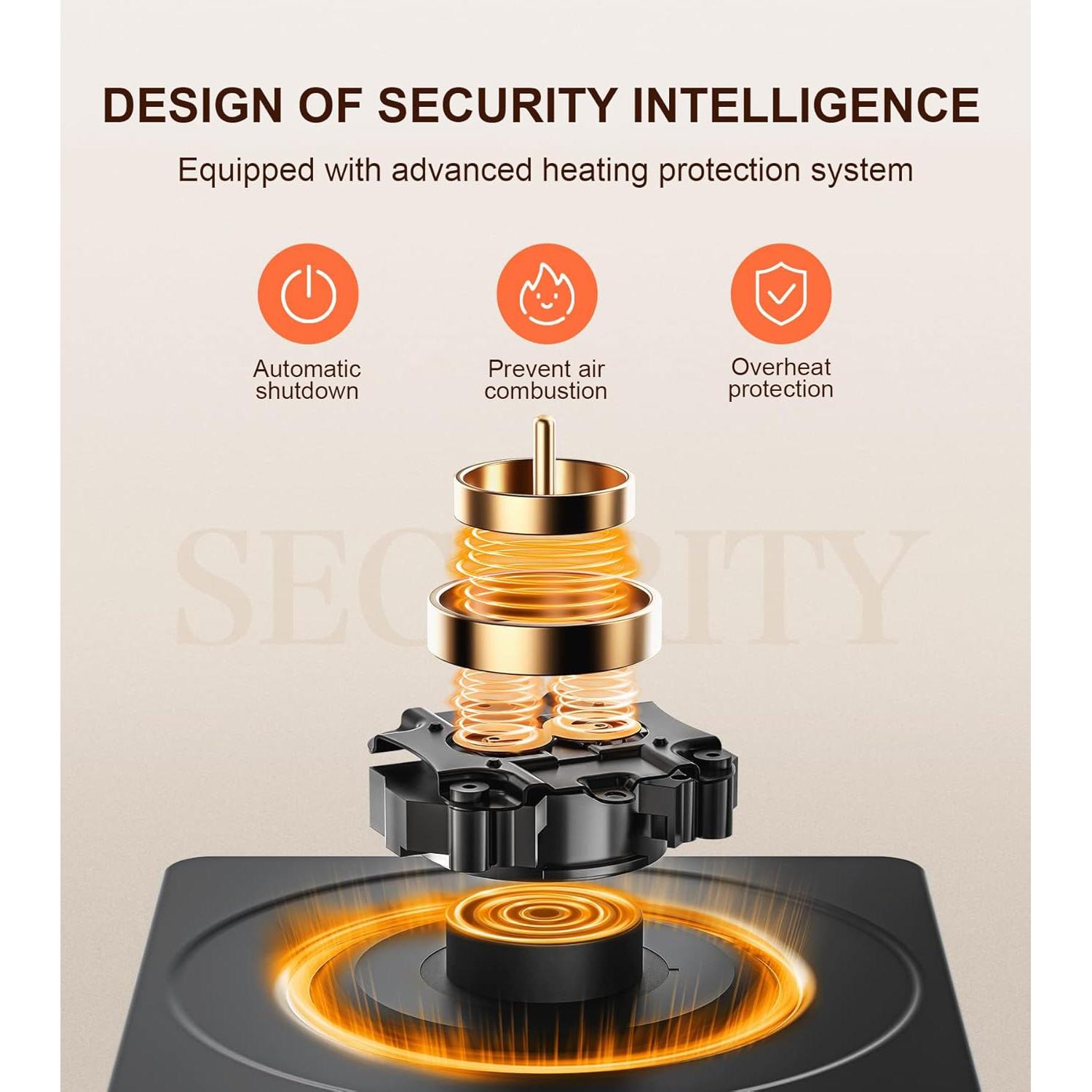 Hervidor Eléctrico de Cuello de Ganso Chefess 1.0L Control Temperatura