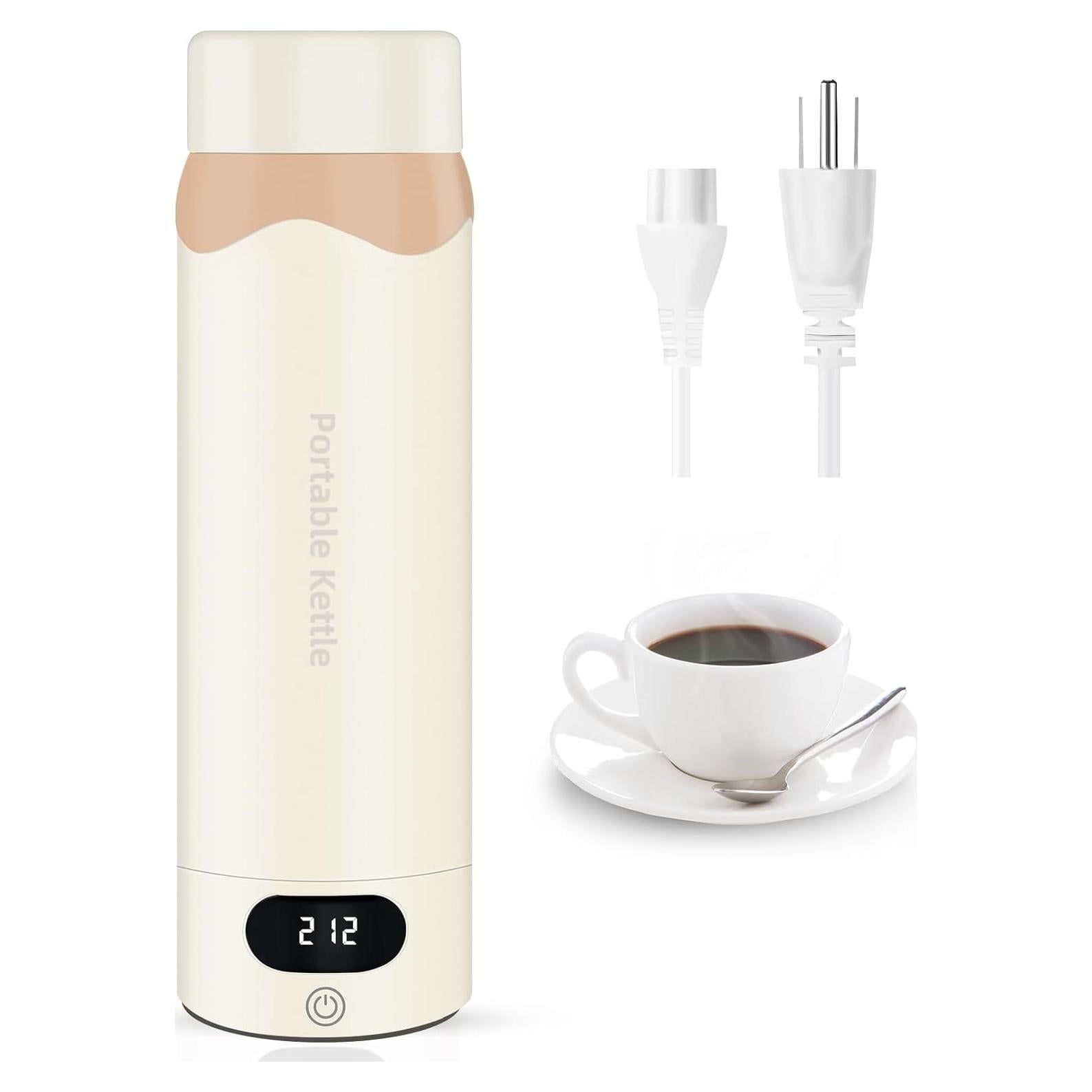 Hervidor Eléctrico Portátil AerRoll 500mL Acero Inoxidable 316