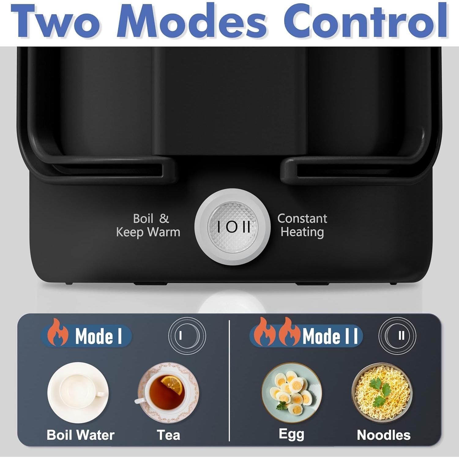 Hervidor Eléctrico Plegable HYTRIC 650ml Acero Inoxidable