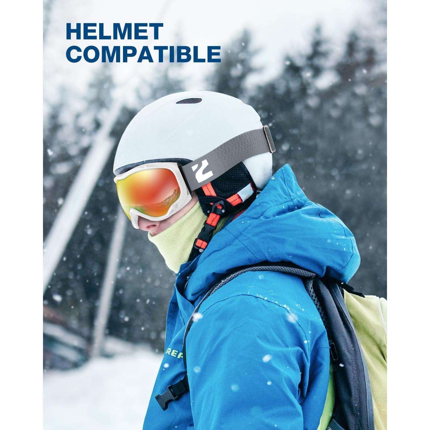 Gafas de Esquí ZIONOR Lagopus B1 OTG Anti Vaho UV 100%