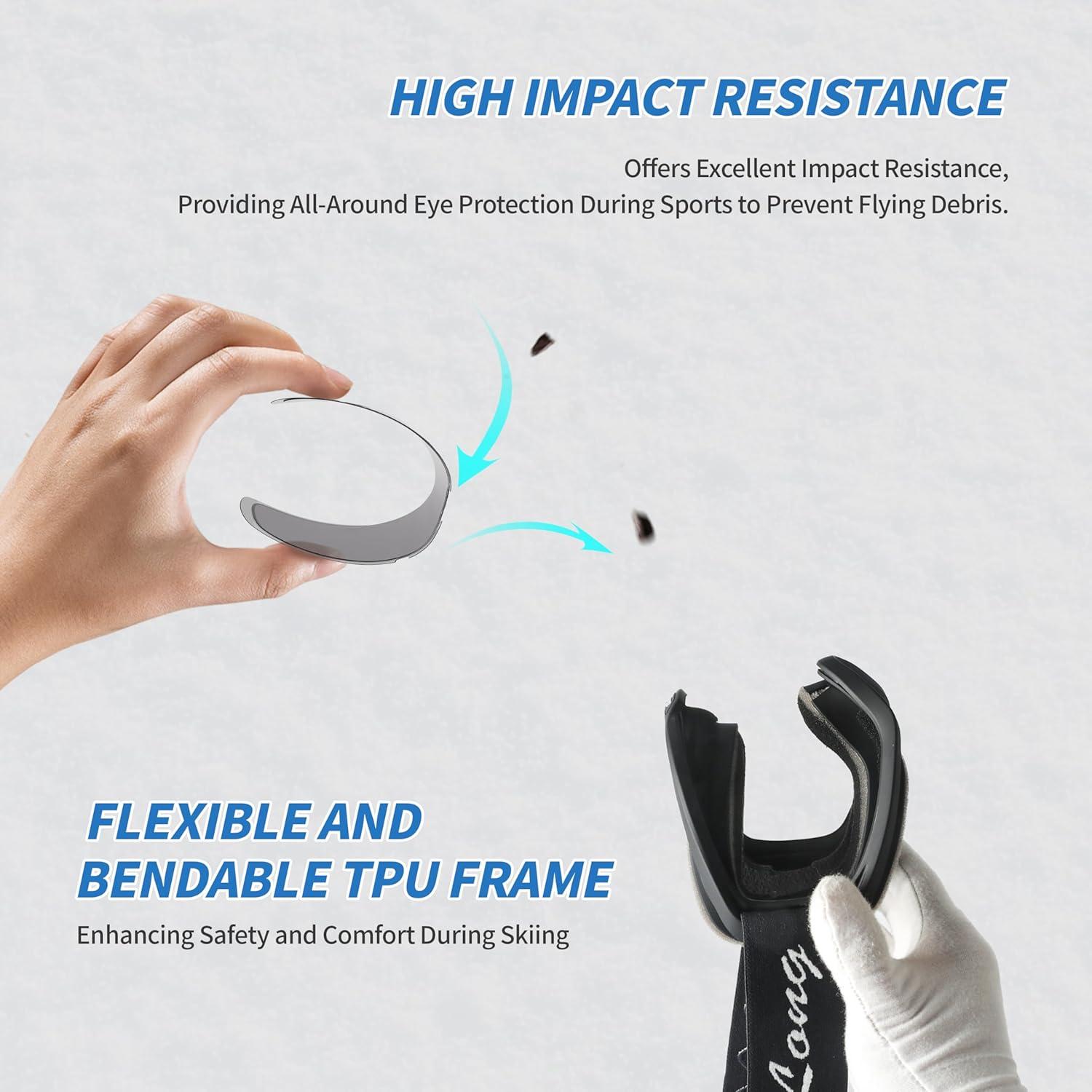 Gafas de Esquí BangLong Anti Niebla UV para Adultos