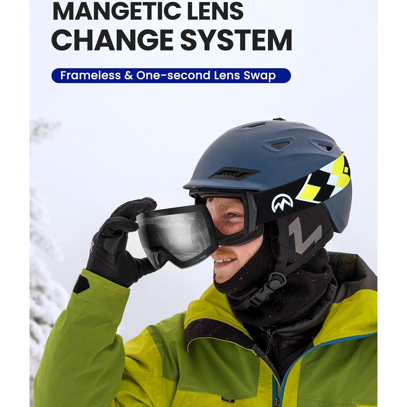 Gafas de Esquí OutdoorMaster Ultra HD+ con Lente ZEISS OTG