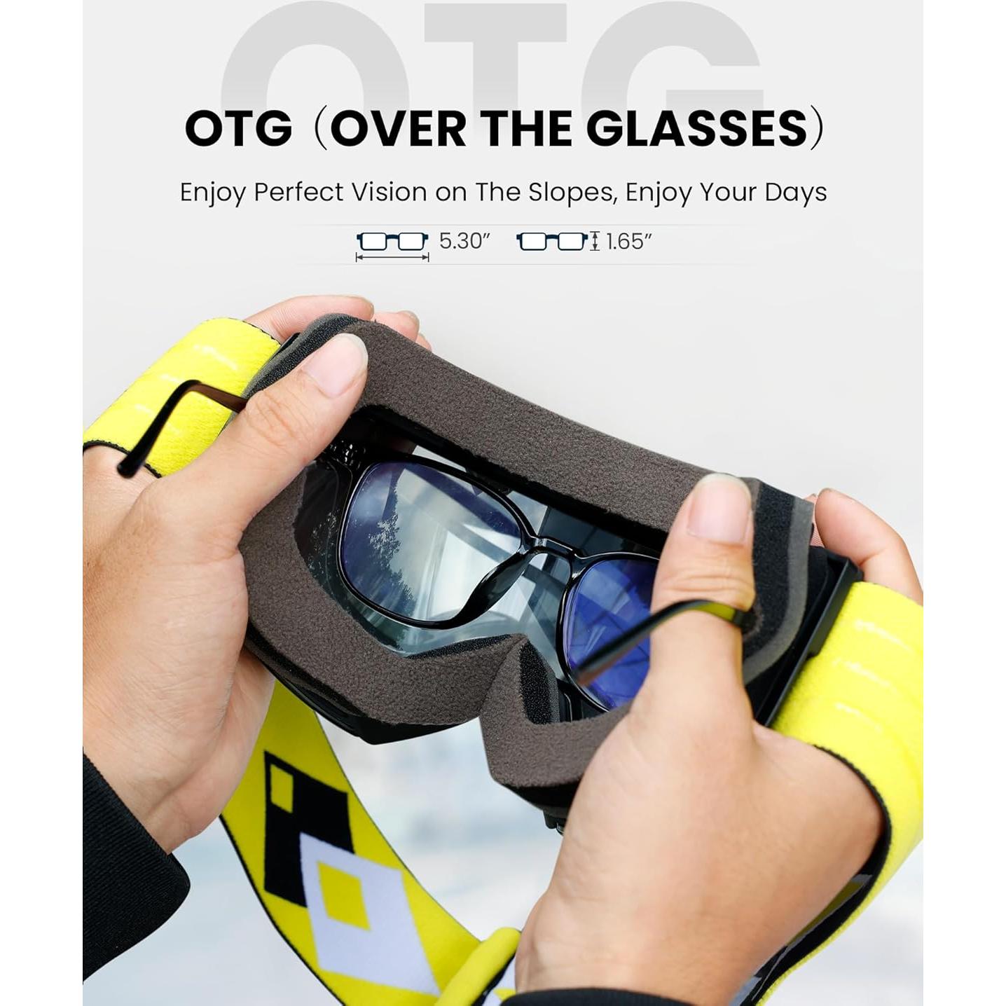 Gafas de Esquí OutdoorMaster Ultra HD+ con Lente ZEISS OTG