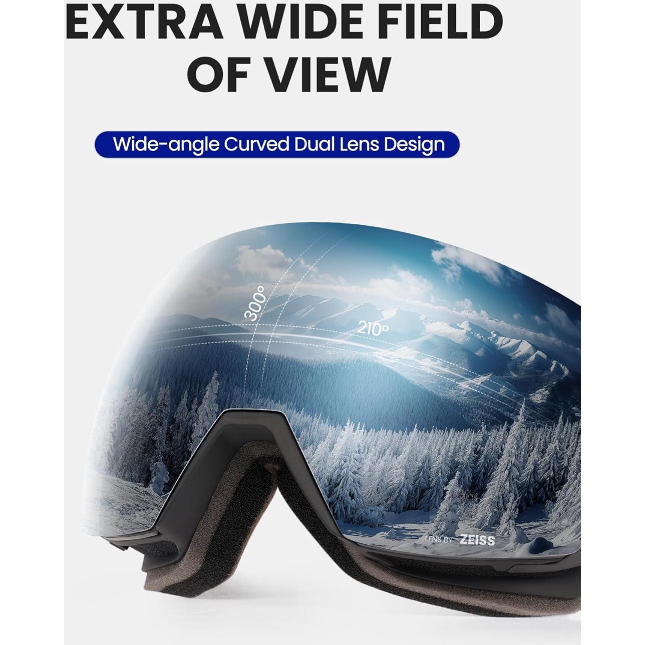 Gafas de Esquí OutdoorMaster Ultra HD+ con Lente ZEISS OTG