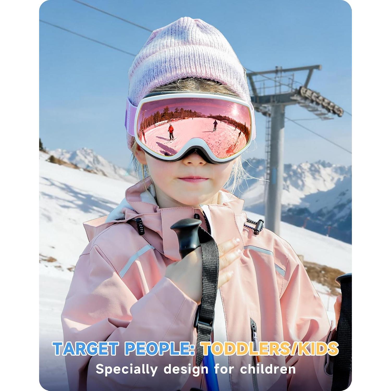 Gafas de Esquí Findway para Niños - Antivaho UV400