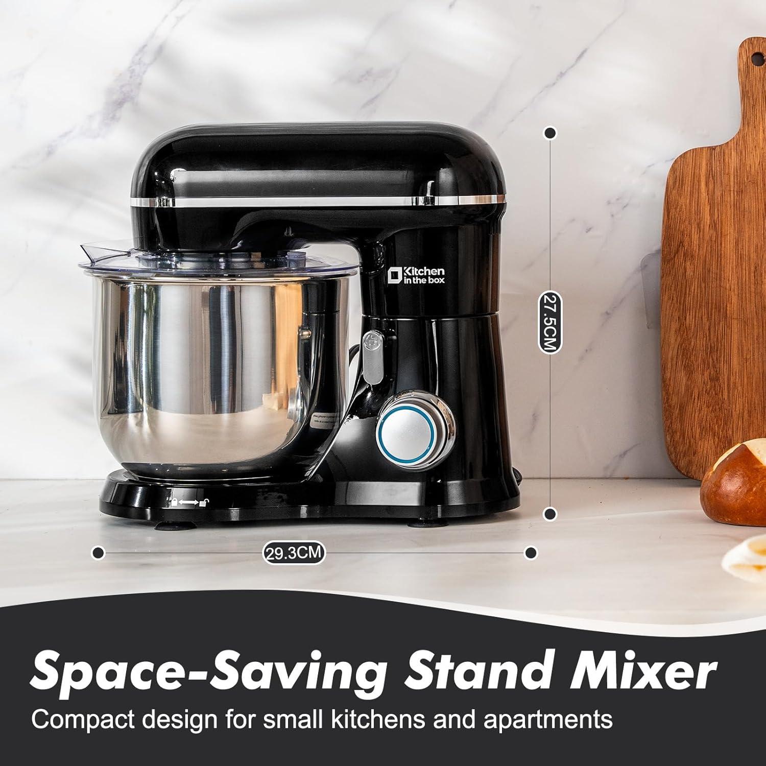 Batidora de Pie Kitchen in the Box 3.5 QT Eléctrica Negra