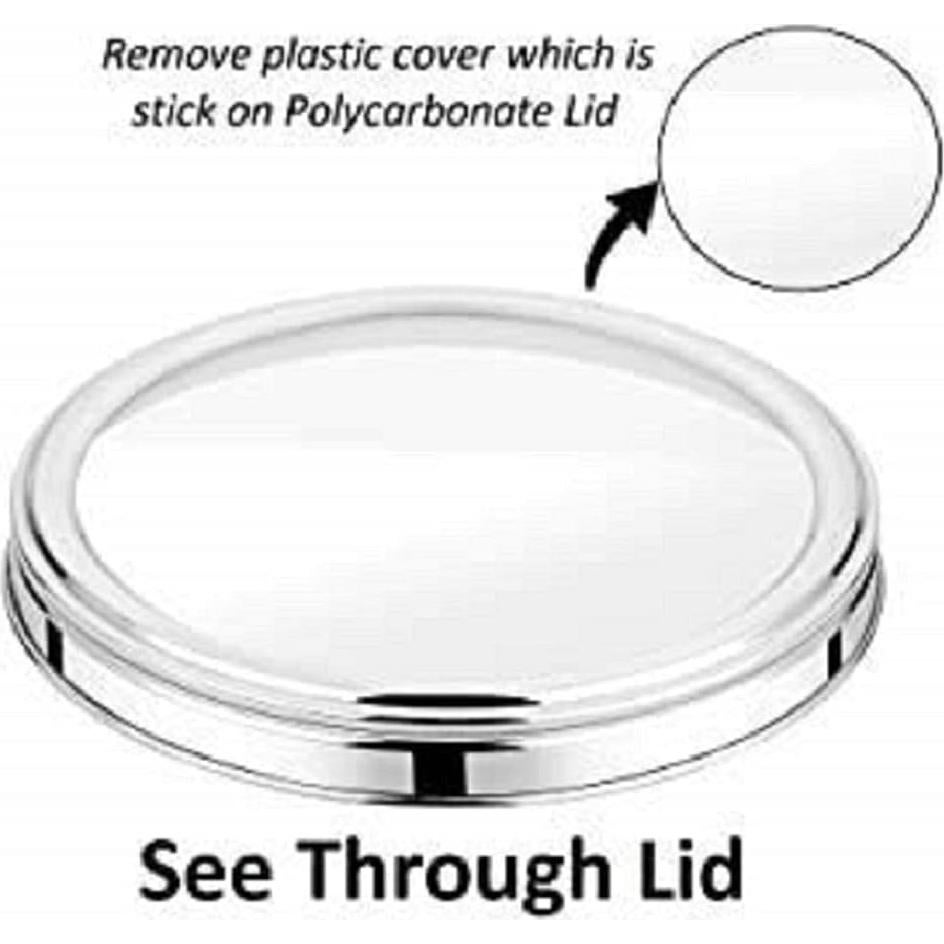 Caja de Especias Hermética Acero Inoxidable 7 Contenedores