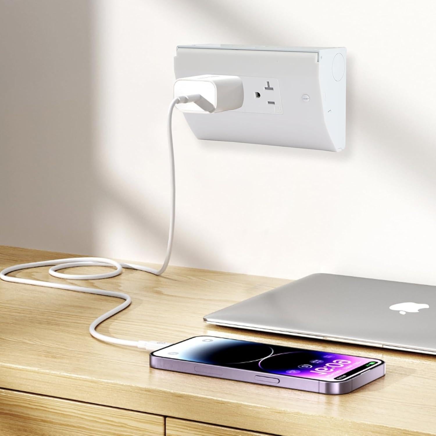 Caja de Distribución GFCI ZIETVIK 11.68x6.60cm Acero Inoxidable