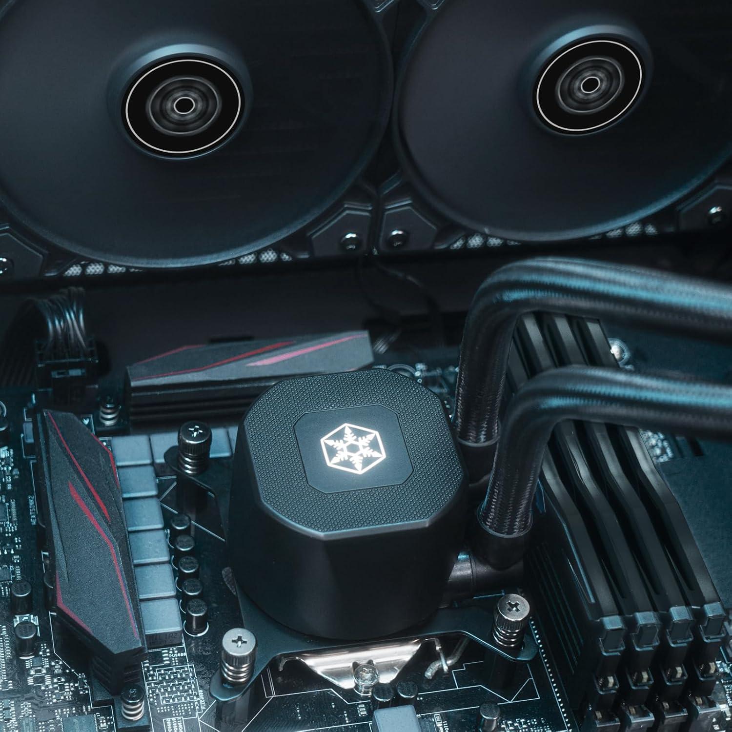 Enfriador Líquido Todo-en-Uno SilverStone NovaPeak 360mm