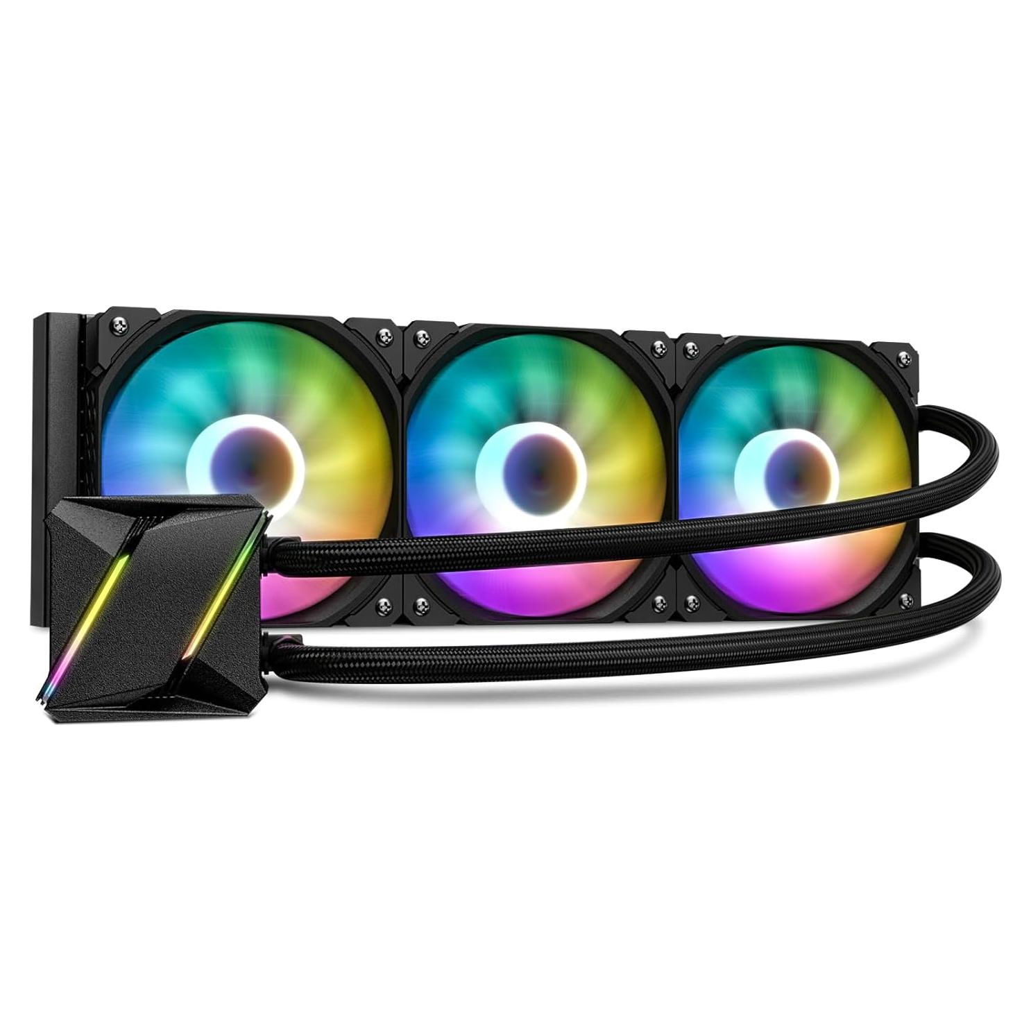 Enfriador Líquido para CPU DARKROCK D360 RGB 360mm - Negro