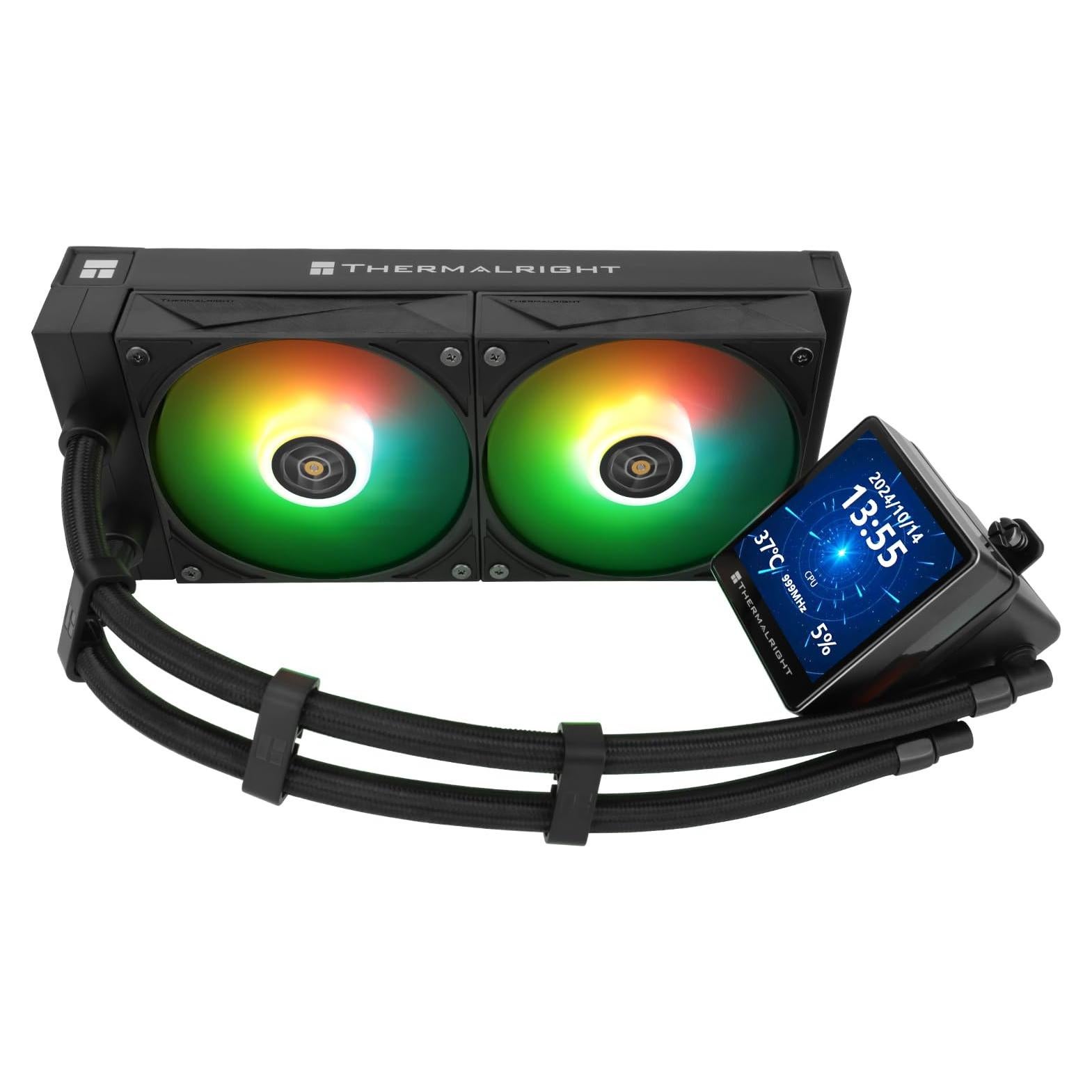 Enfriador líquido CPU Thermalright Grand Vision 240mm ARGB Negro