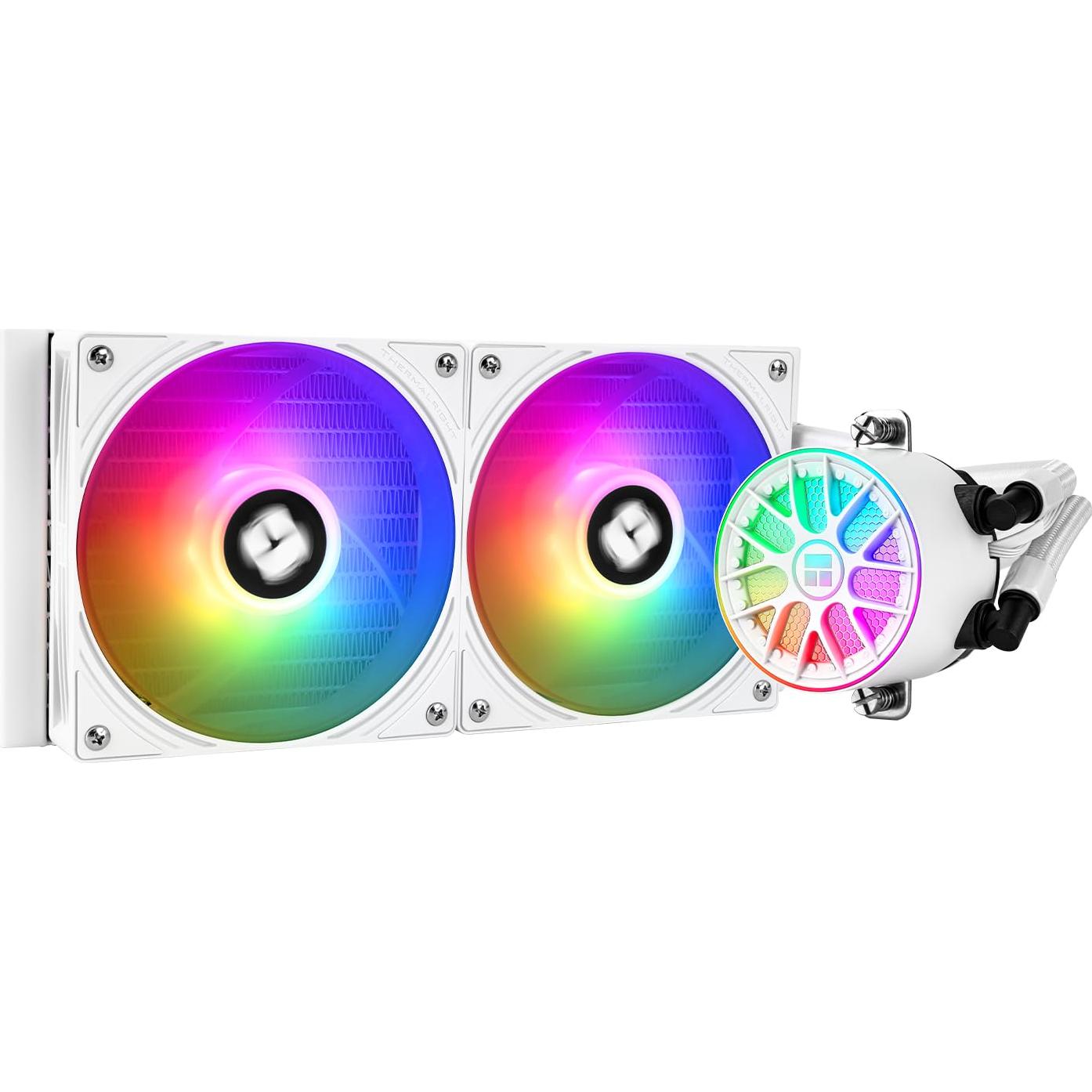 Enfriador Líquido AIO Thermalright Aqua Elite 240 V6 ARGB Blanco