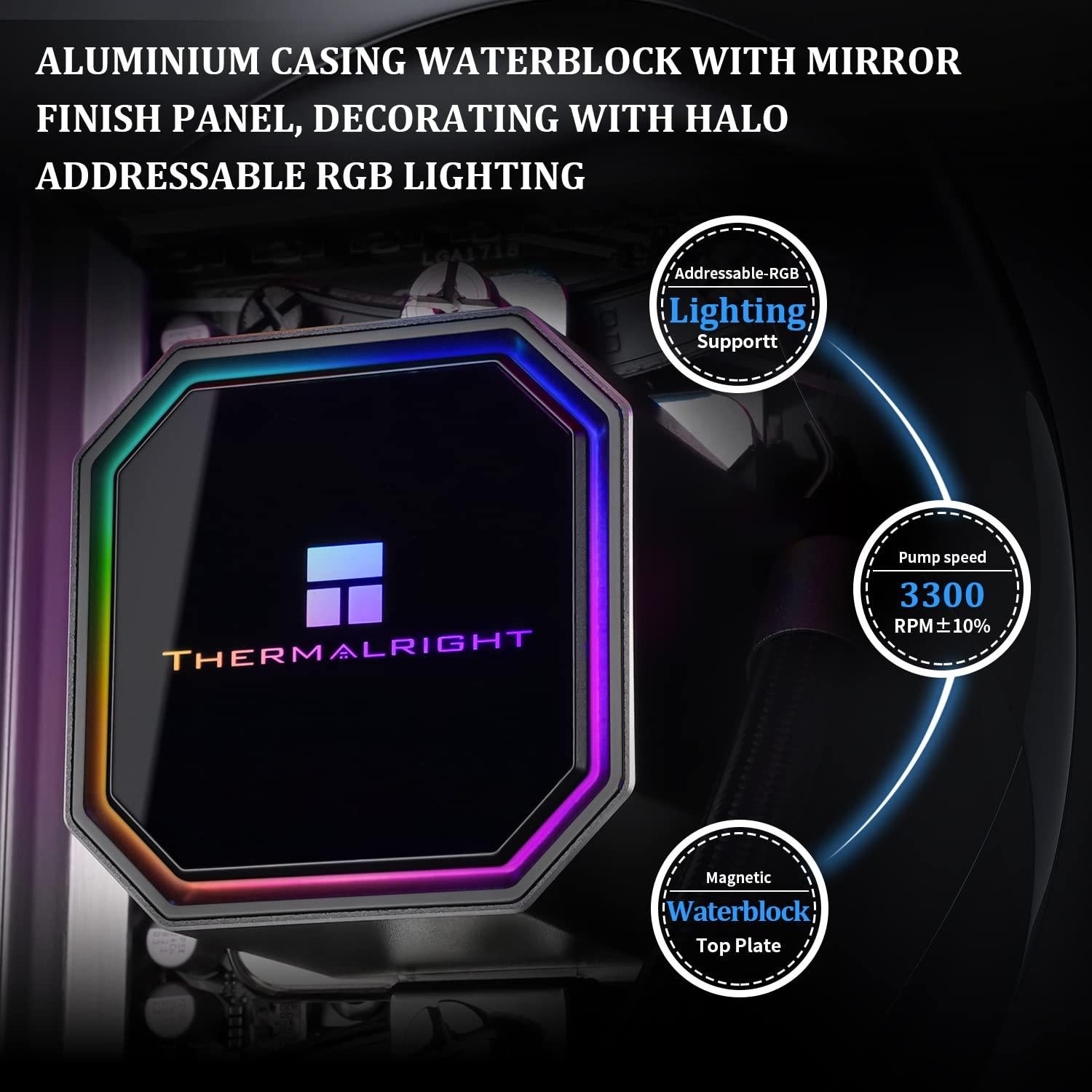 Enfriador de Agua para CPU Thermalright Frozen Prism 240 ARGB