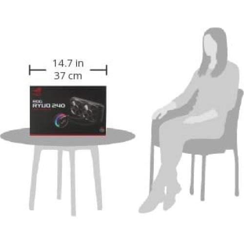 Enfriador de CPU Líquido Asus ROG RYUO 240 RGB 240mm AIO