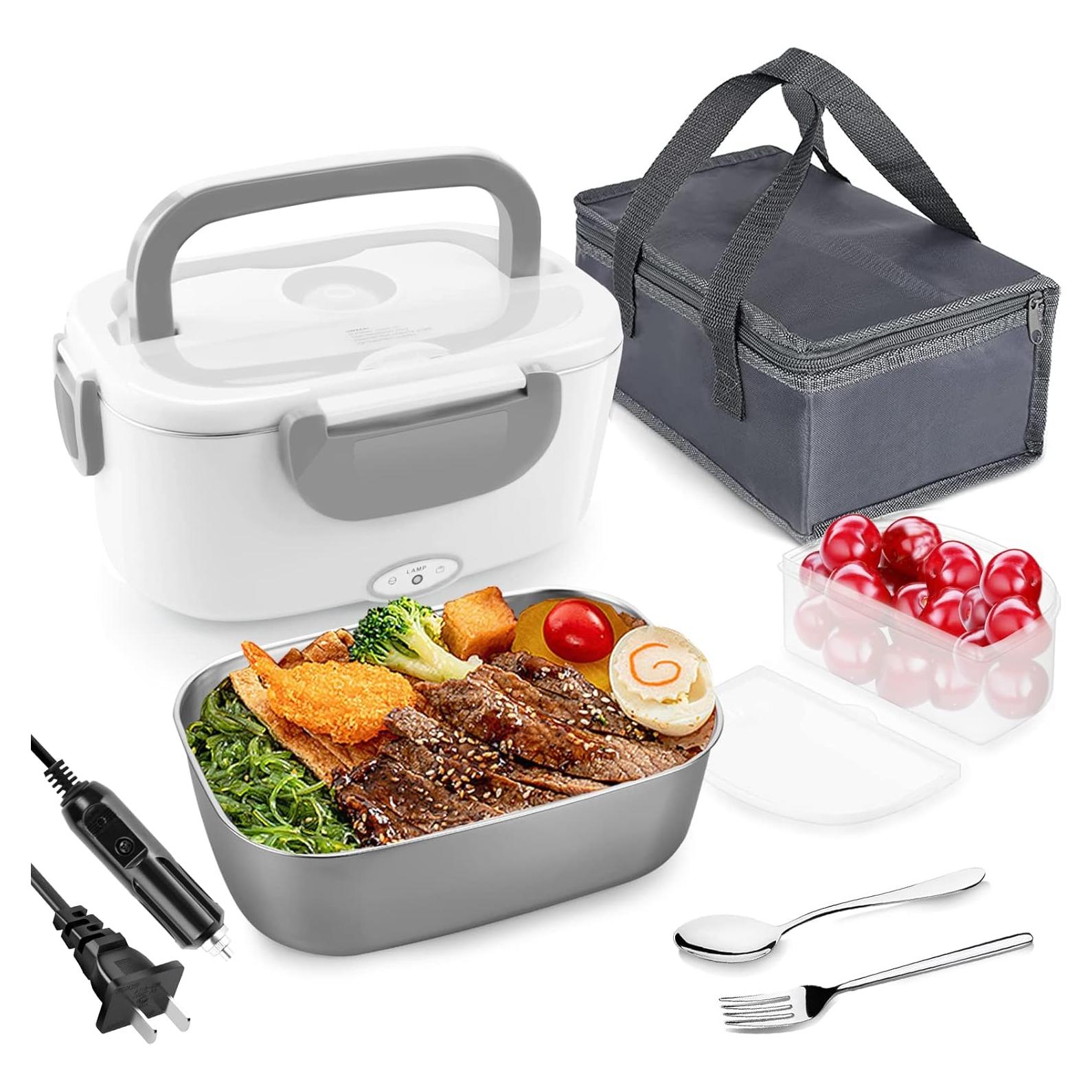 Calentador de Comida Eléctrico FVW 1.5L Portátil 110V/12V/24V