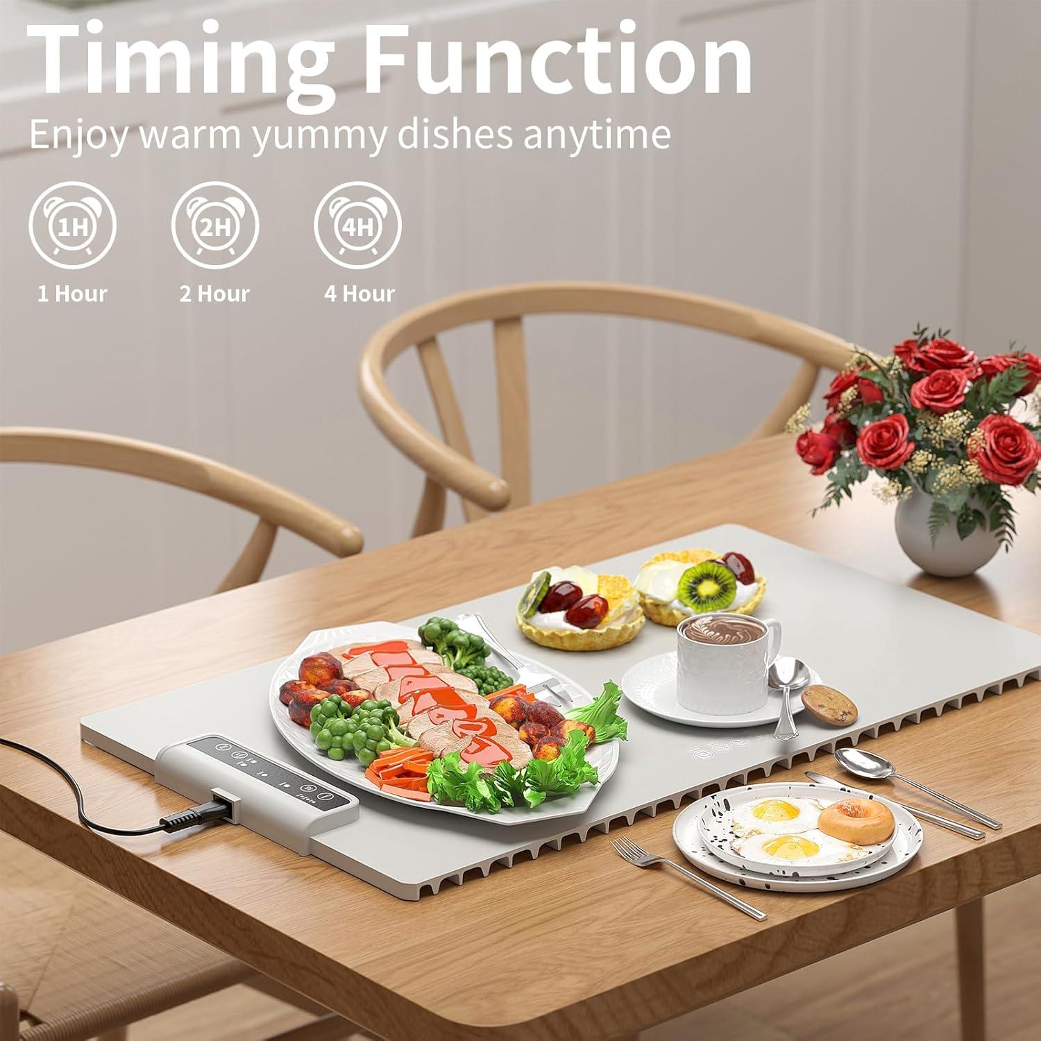 Alfombrilla Calentadora de Comida Eléctrica INNOWARMER 38x50cm