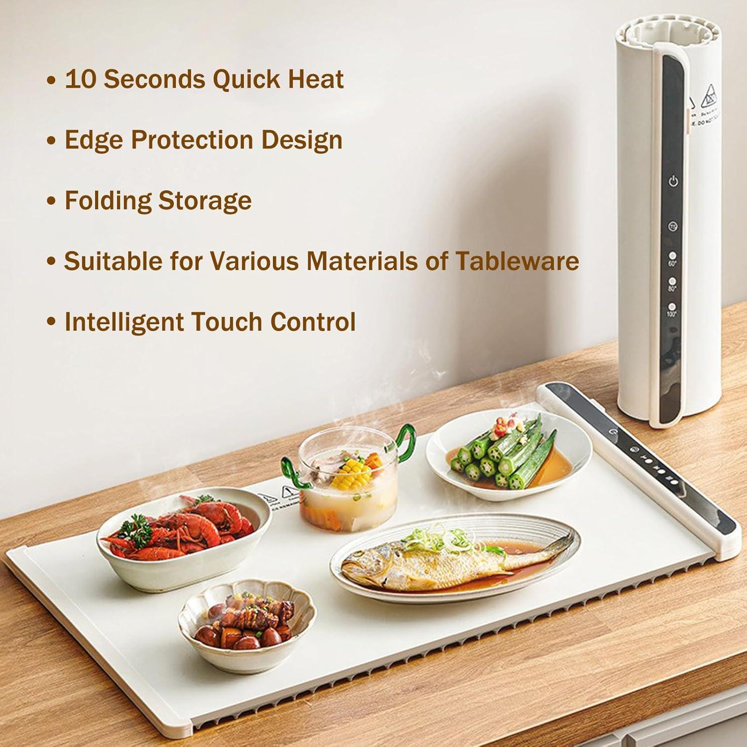 Alfombrilla Calentadora de Comida Ohsooons 66x38cm 240W