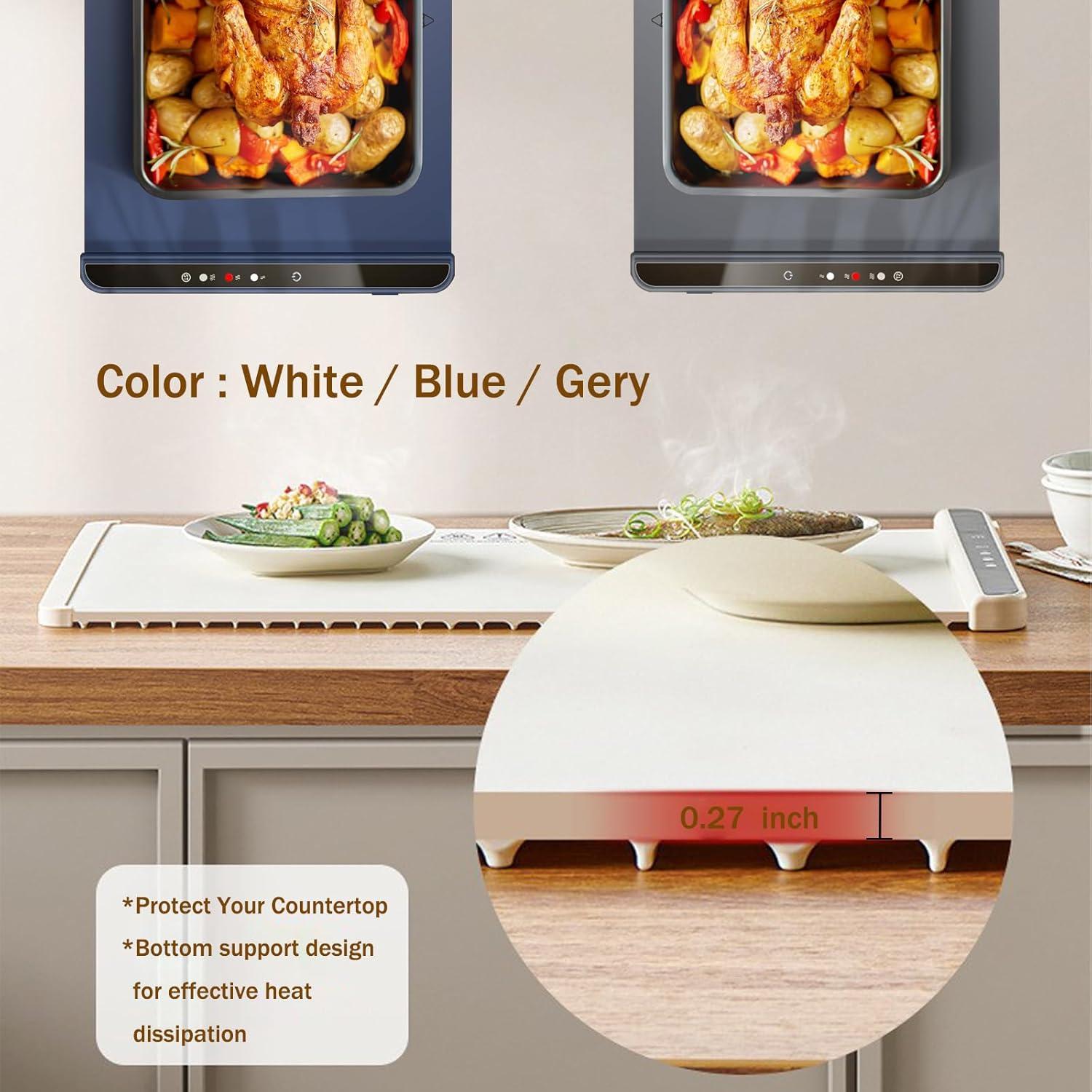 Alfombrilla Calentadora de Comida Ohsooons 66x38cm 240W