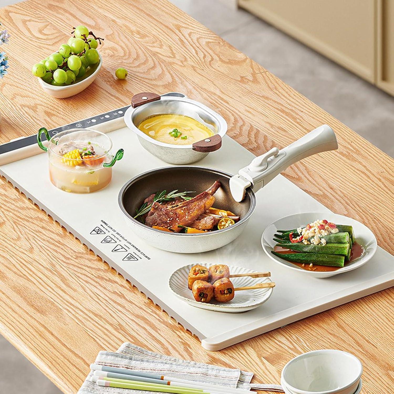 Alfombrilla Calentadora de Comida Ohsooons 66x38cm 240W