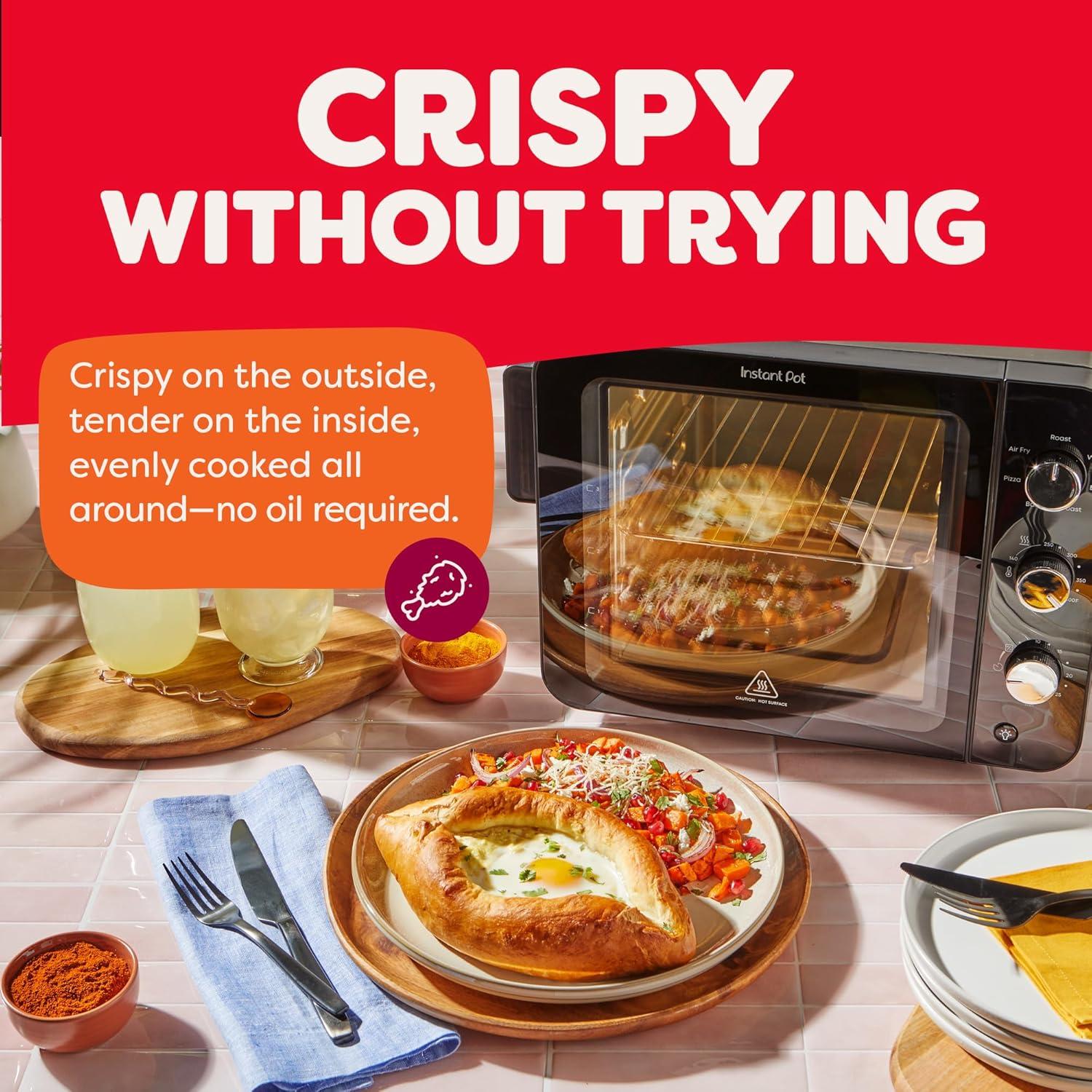 Horno Tostador de Aire Instant Pot Instant Heat 4 Rebanadas