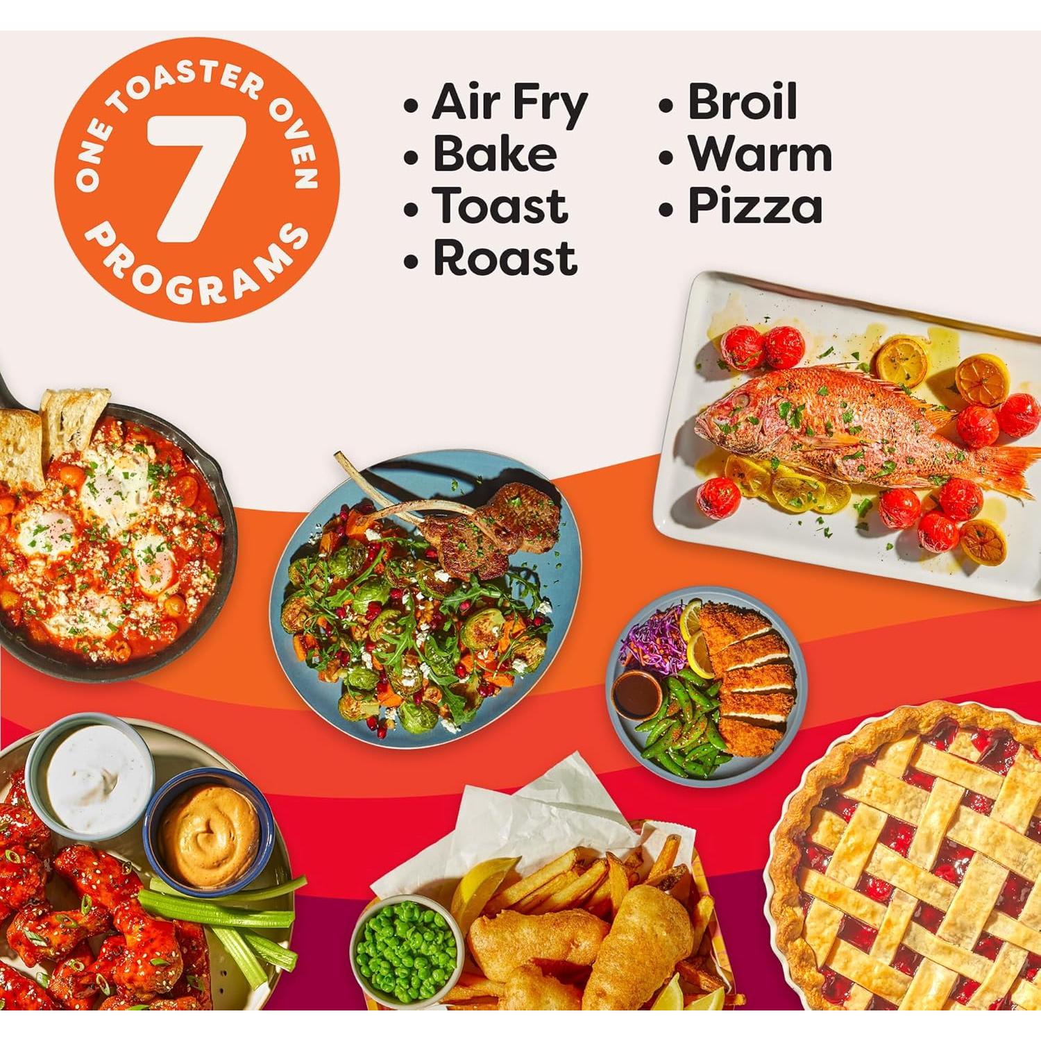 Horno Tostador de Aire Instant Pot Instant Heat 4 Rebanadas