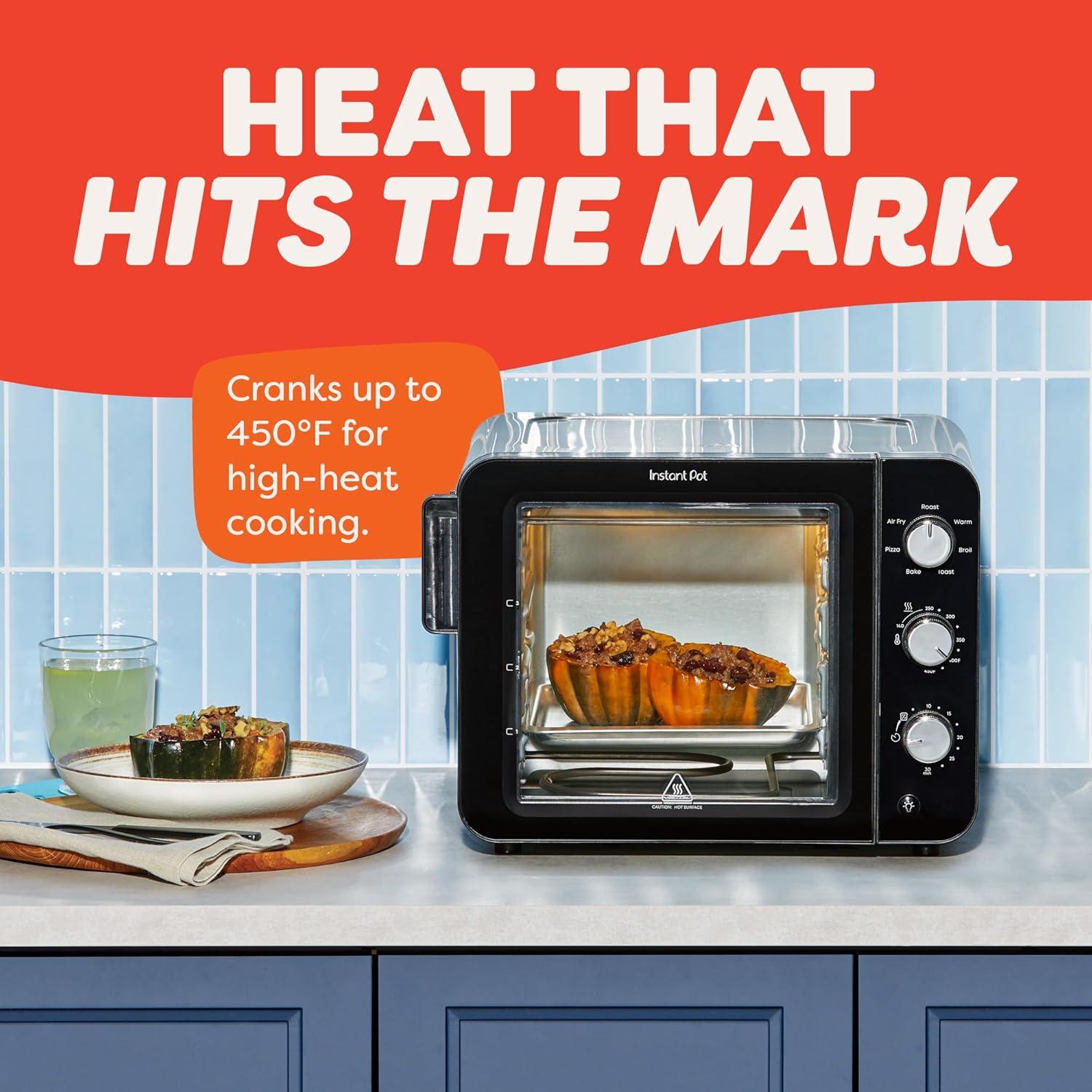 Horno Tostador de Aire Instant Pot Instant Heat 4 Rebanadas