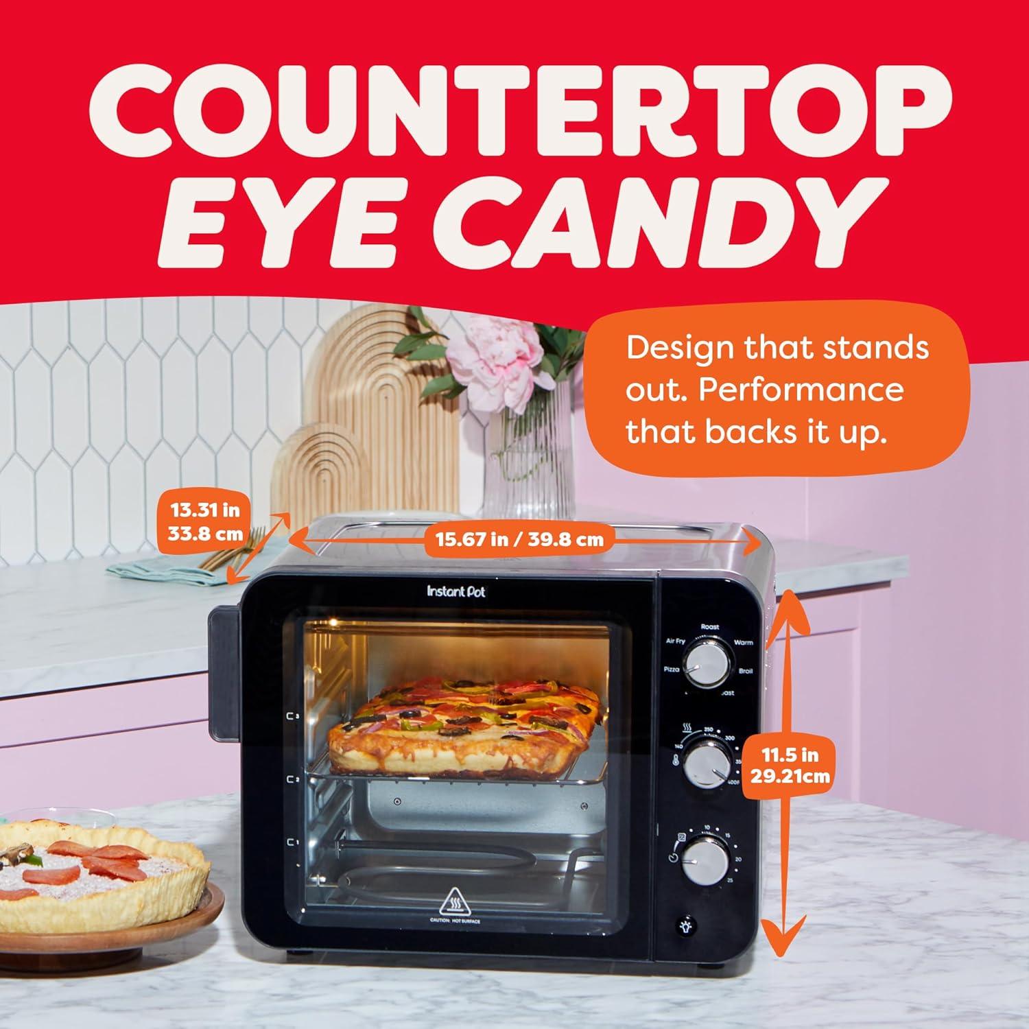 Horno Tostador de Aire Instant Pot Instant Heat 4 Rebanadas