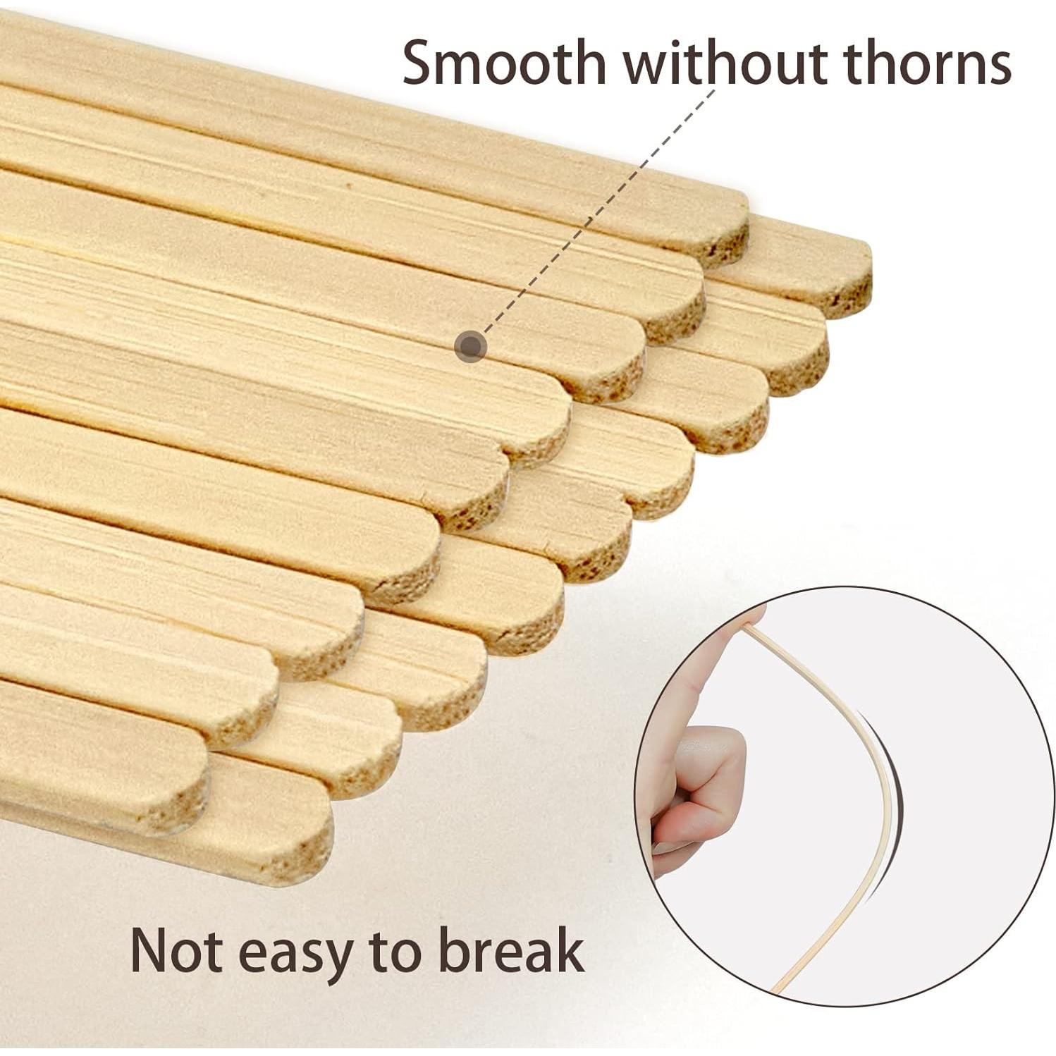 Revolvedores de Café de Bambú 200 Pcs 13.97 cm Desechables