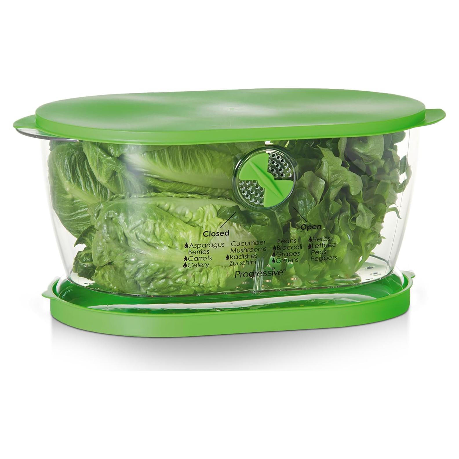 Contenedor de Almacenamiento Ovalado Progressive LKS-06 4.7L Verde