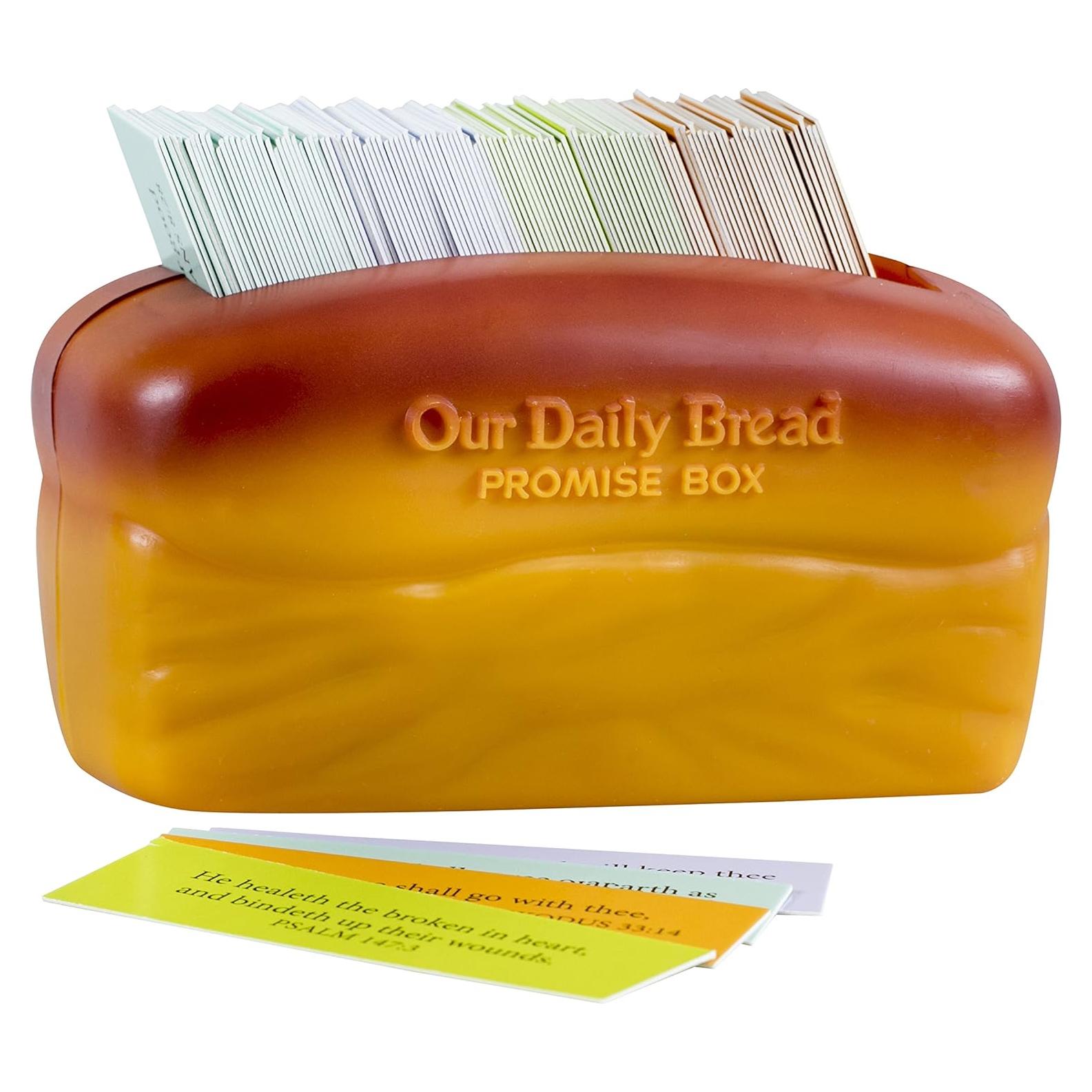 Caja de Promesas Pan Diario DaySpring con 240 Tarjetas KJV