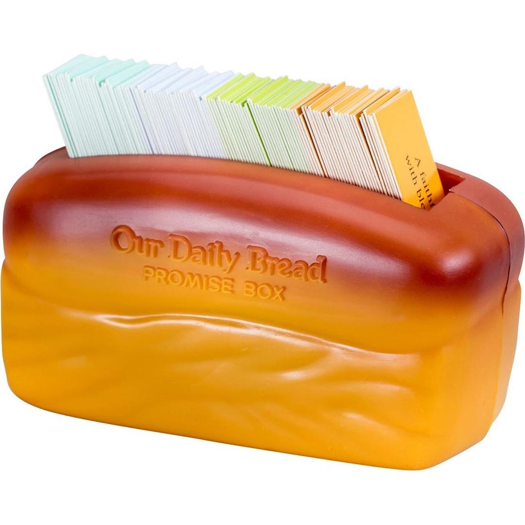 Caja de Promesas Pan Diario DaySpring con 240 Tarjetas KJV