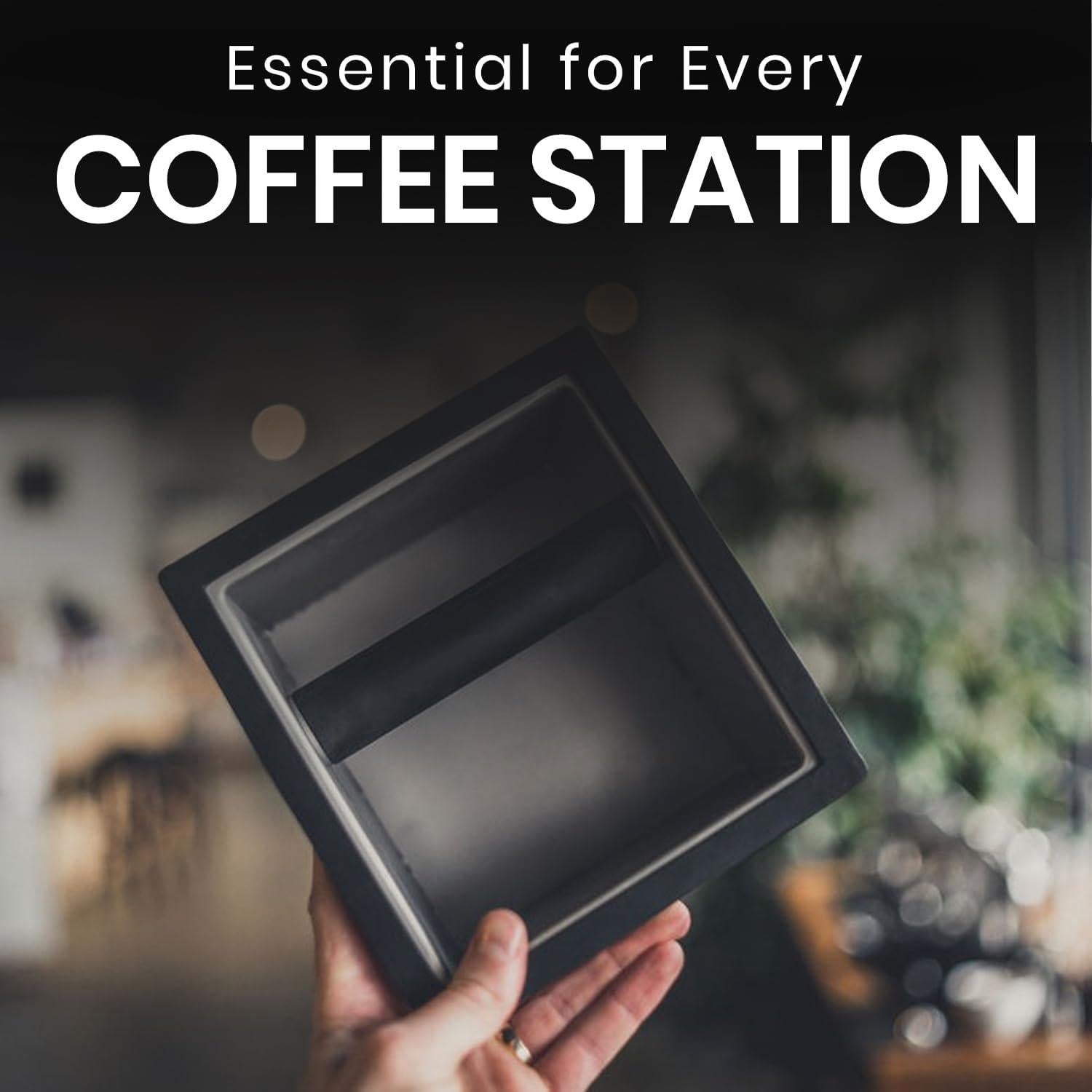 Caja de Golpes de Acero Inoxidable Rattleware 15.24x13.97cm