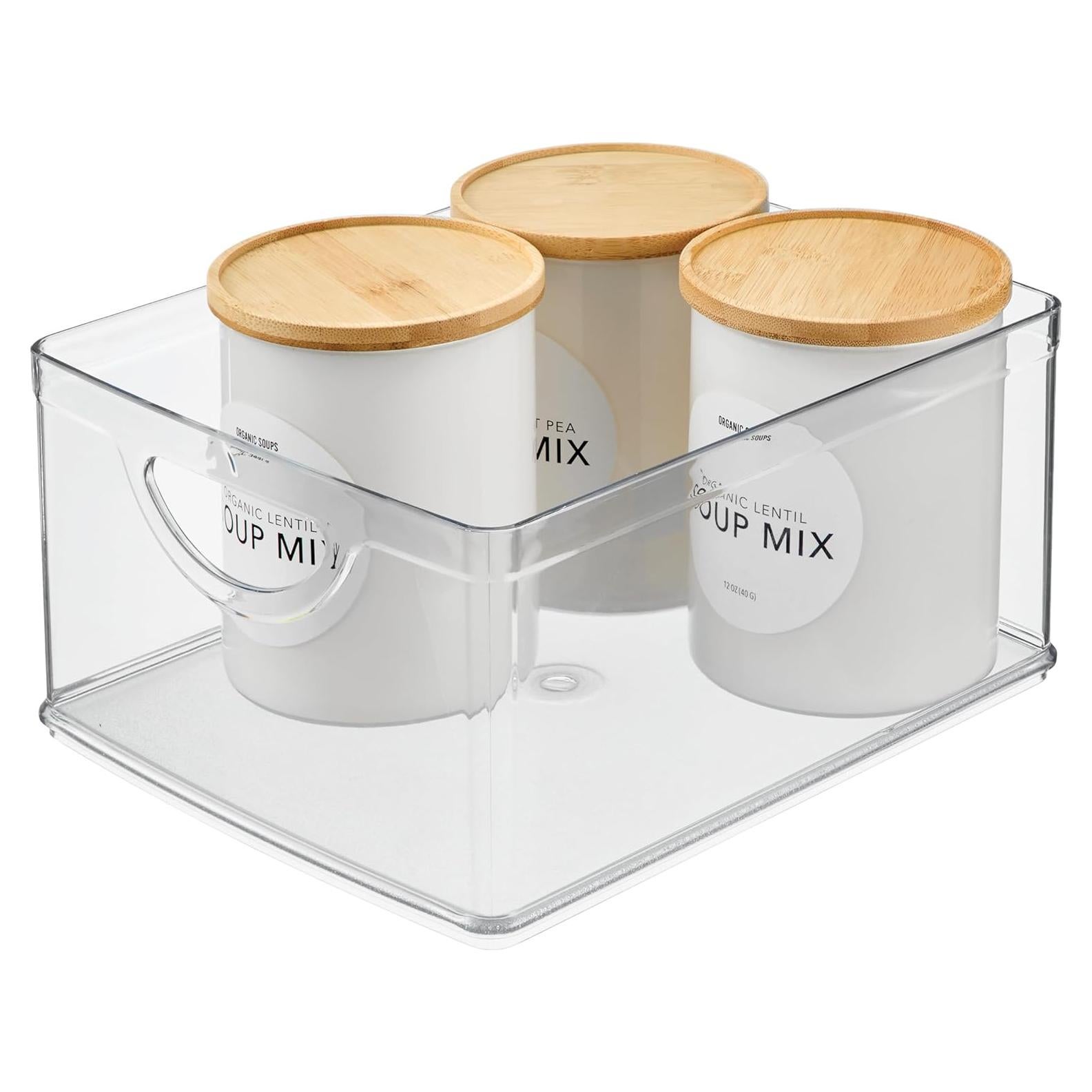 Contenedor de Almacenamiento Apilable iDesign 25,4x20,3x12,7cm