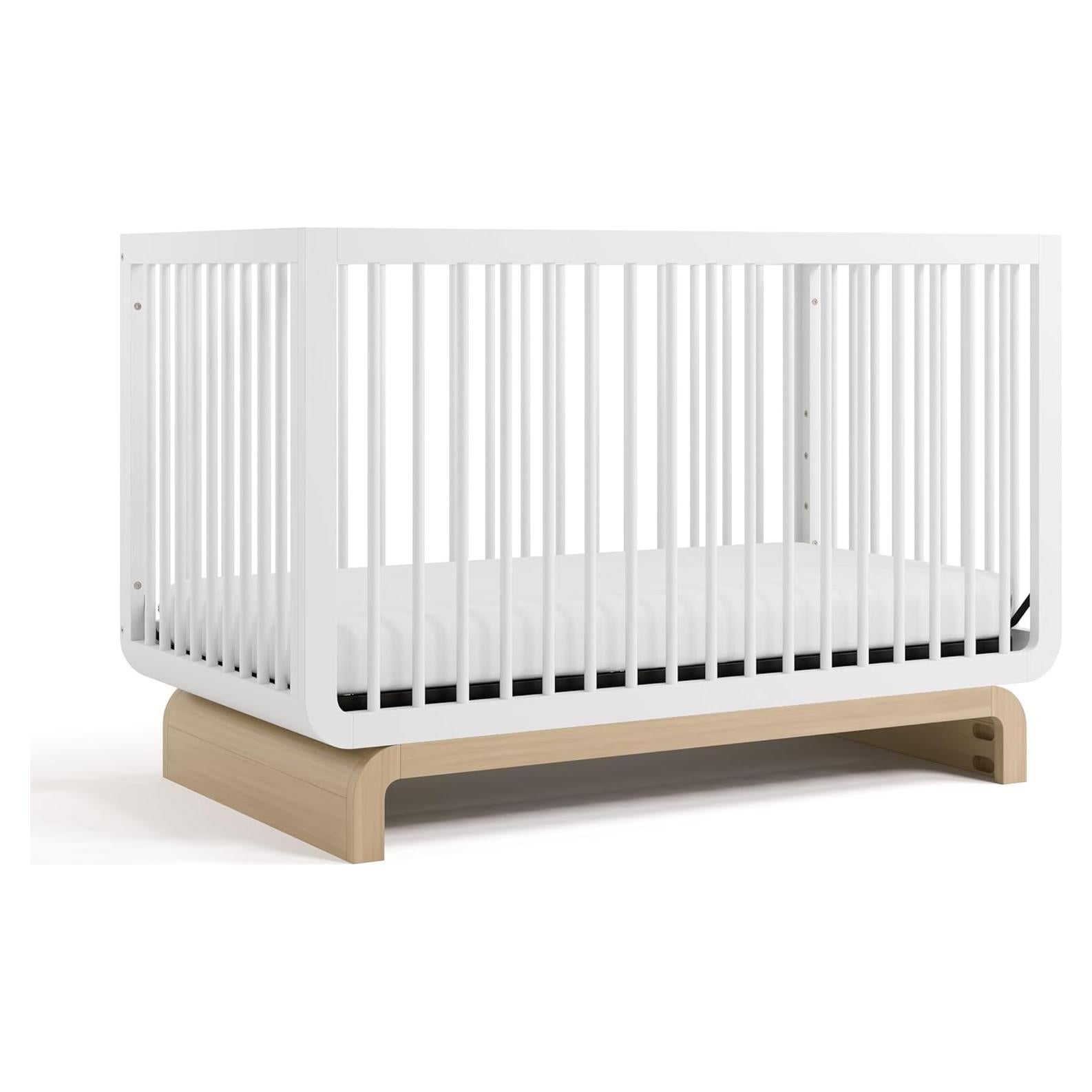 Cuna Convertible Storkcraft Santorini Deluxe 5-en-1 con Barandal