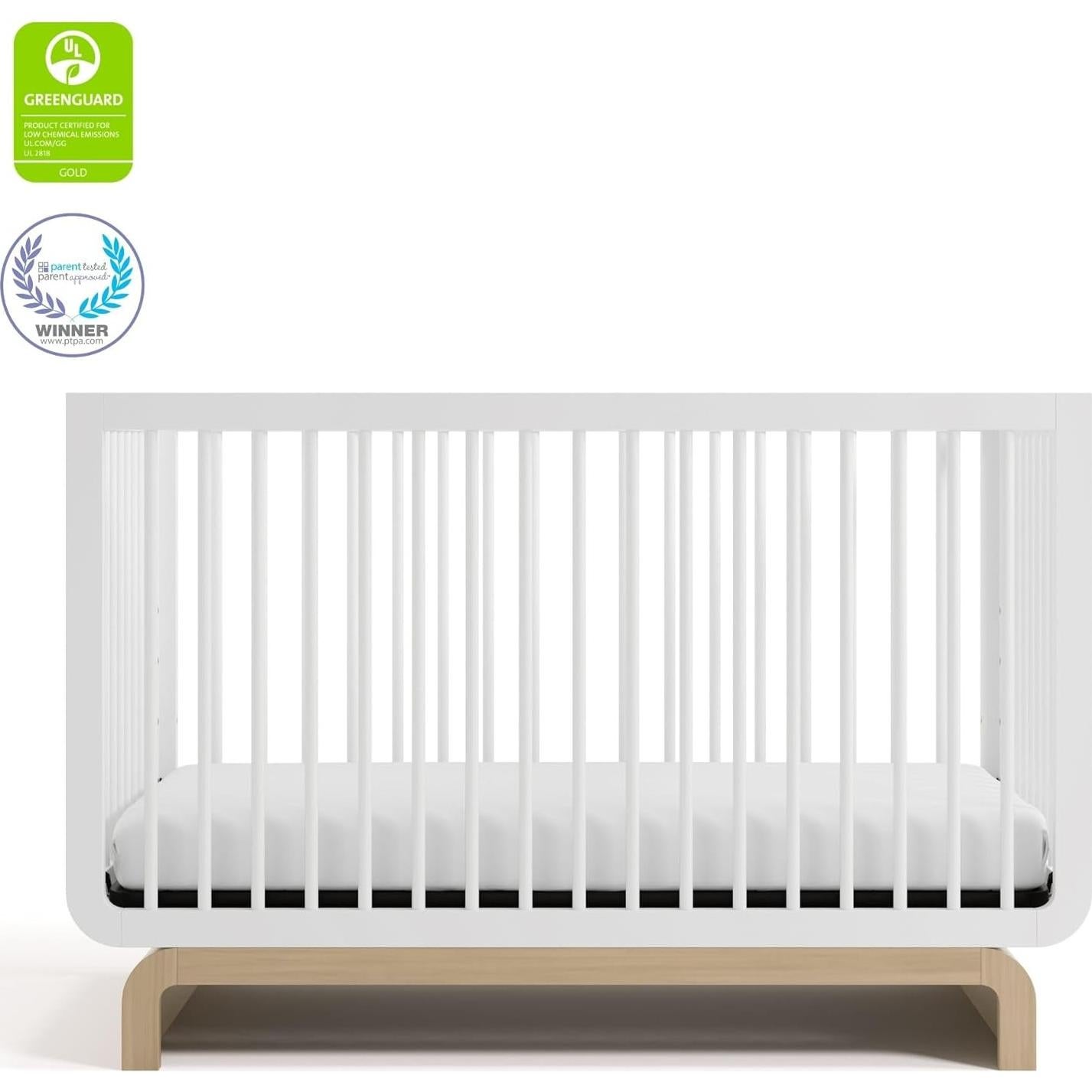 Cuna Convertible Storkcraft Santorini Deluxe 5-en-1 con Barandal