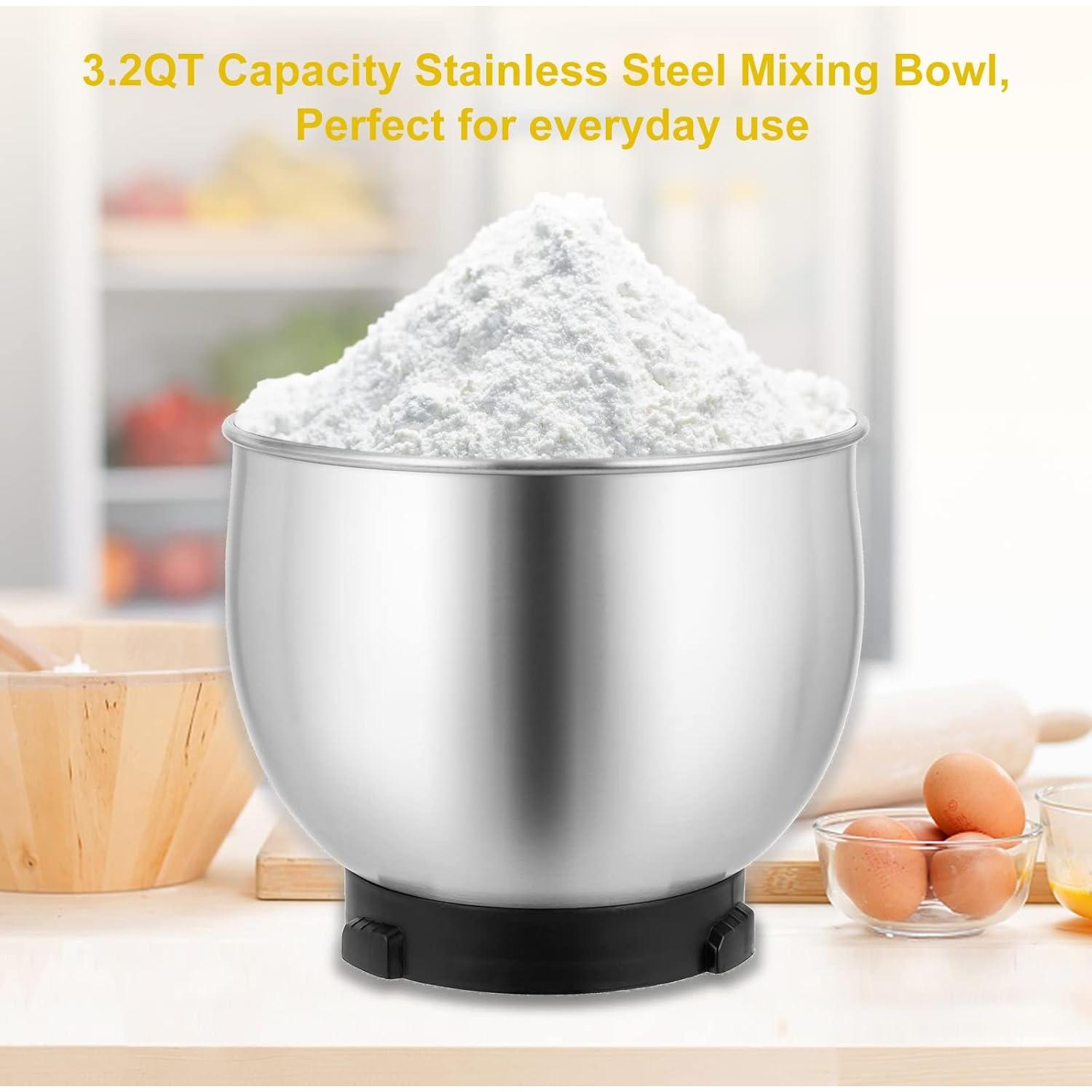 Batidora de pie Kitchen in the Box 3.2L 6 velocidades Blanca