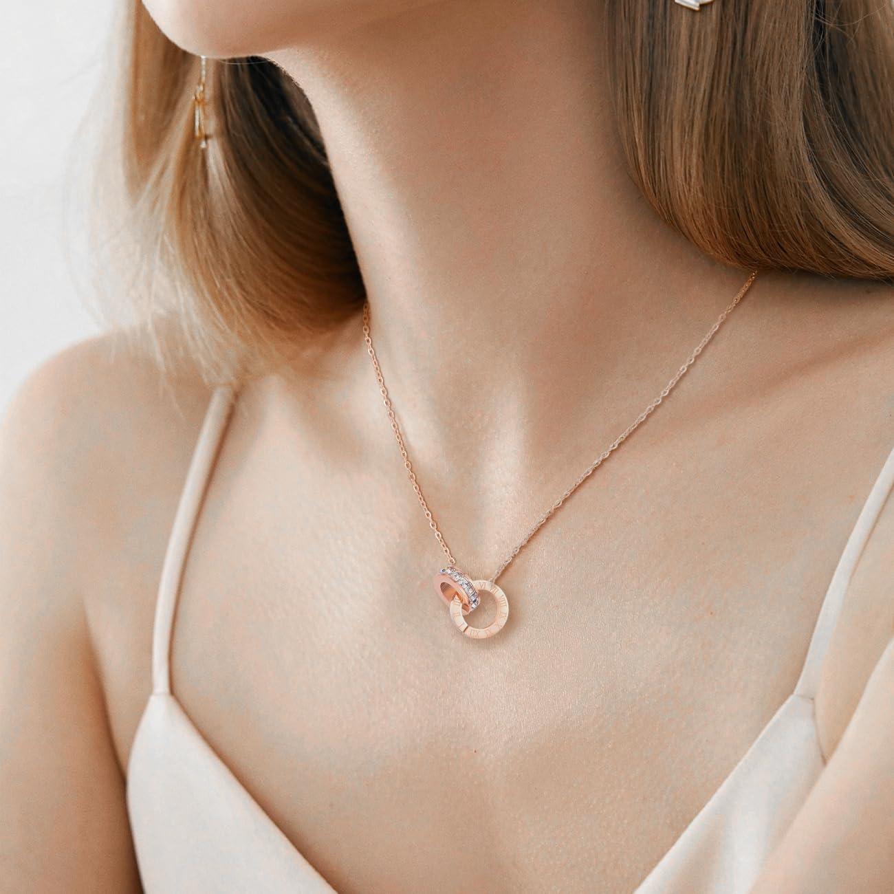 Reloj de Pulsera para Mujeres OLEVS 9971 Oro Rosa con Diamantes