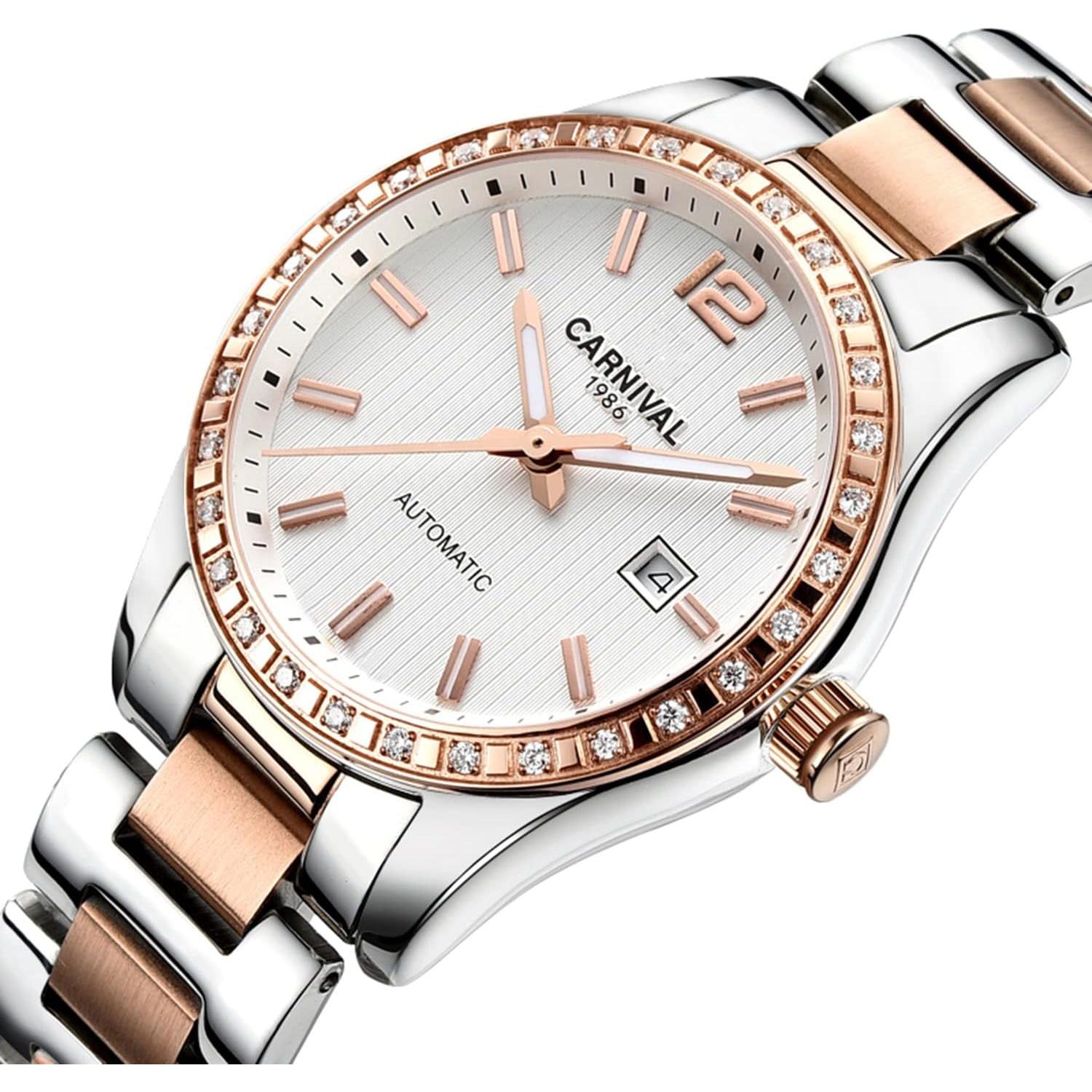 Reloj Automático para Mujer LOREO 8685L Azul con Zafiro