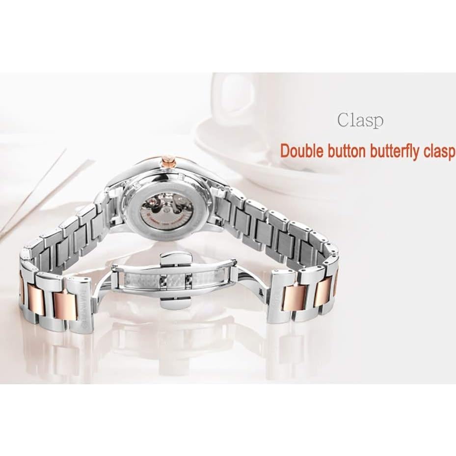 Reloj Automático para Mujer LOREO 8685L Azul con Zafiro