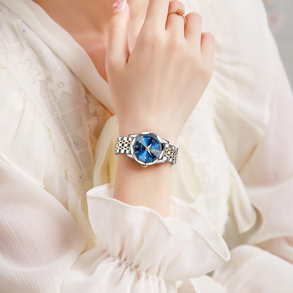 Reloj de Pulsera OLEVS para Mujeres Acero Inoxidable 27mm