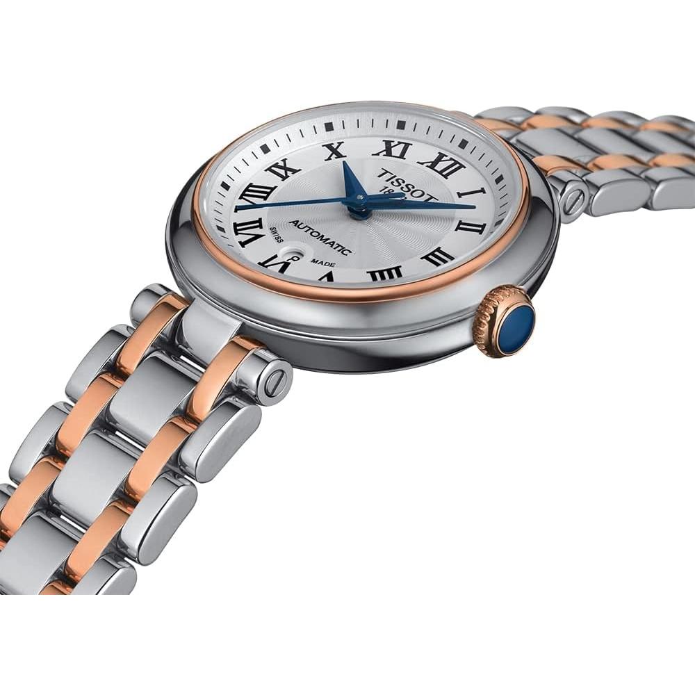 Reloj Automático Tissot Bellissima Mujer Acero Inoxidable Oro Rosa