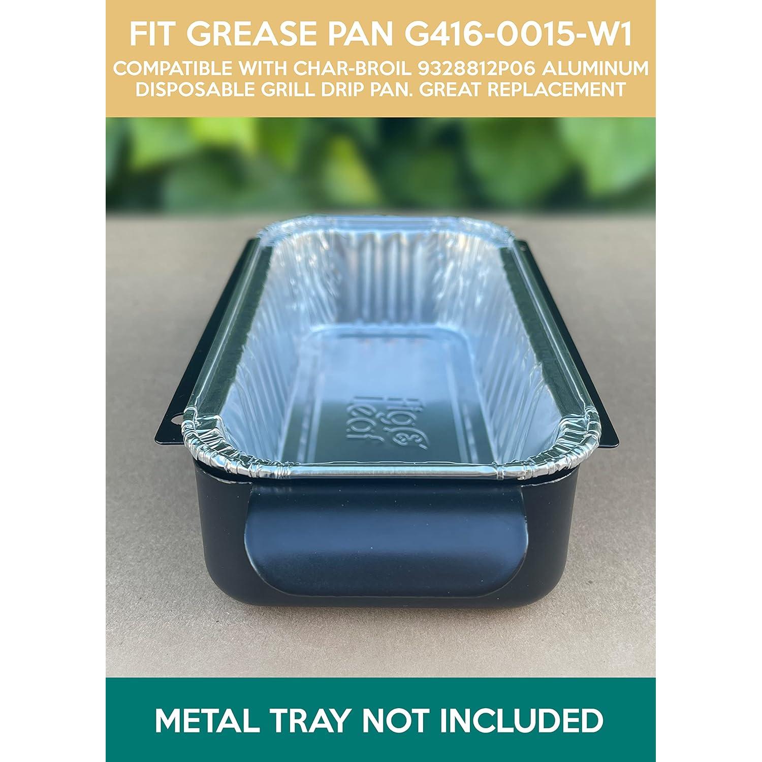 Bandejas de Goteo de Aluminio Fig & Leaf 20 Unidades 17.78x8.89cm