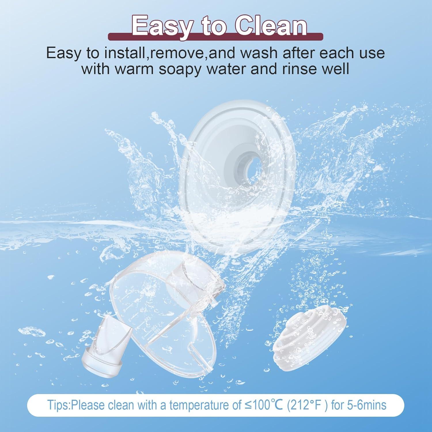 Juego de 2 Piezas Recolectores de Leche APMOOM para Momcozy M5