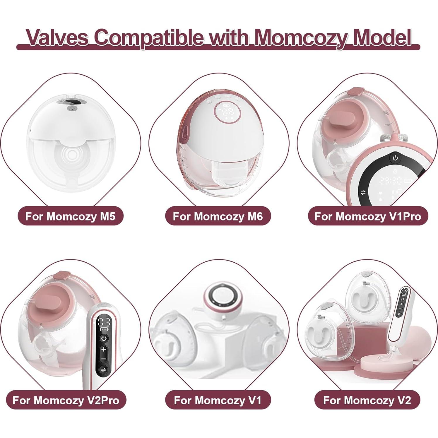 Juego de 2 Piezas Recolectores de Leche APMOOM para Momcozy M5