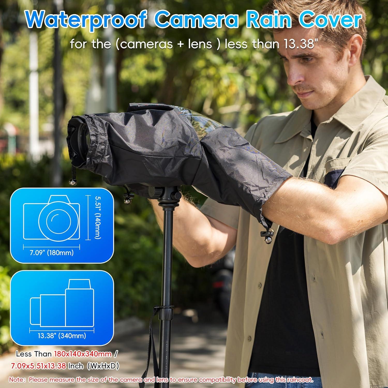 Cubierta de Lluvia Impermeable Jinjiacheng para Cámaras DSLR