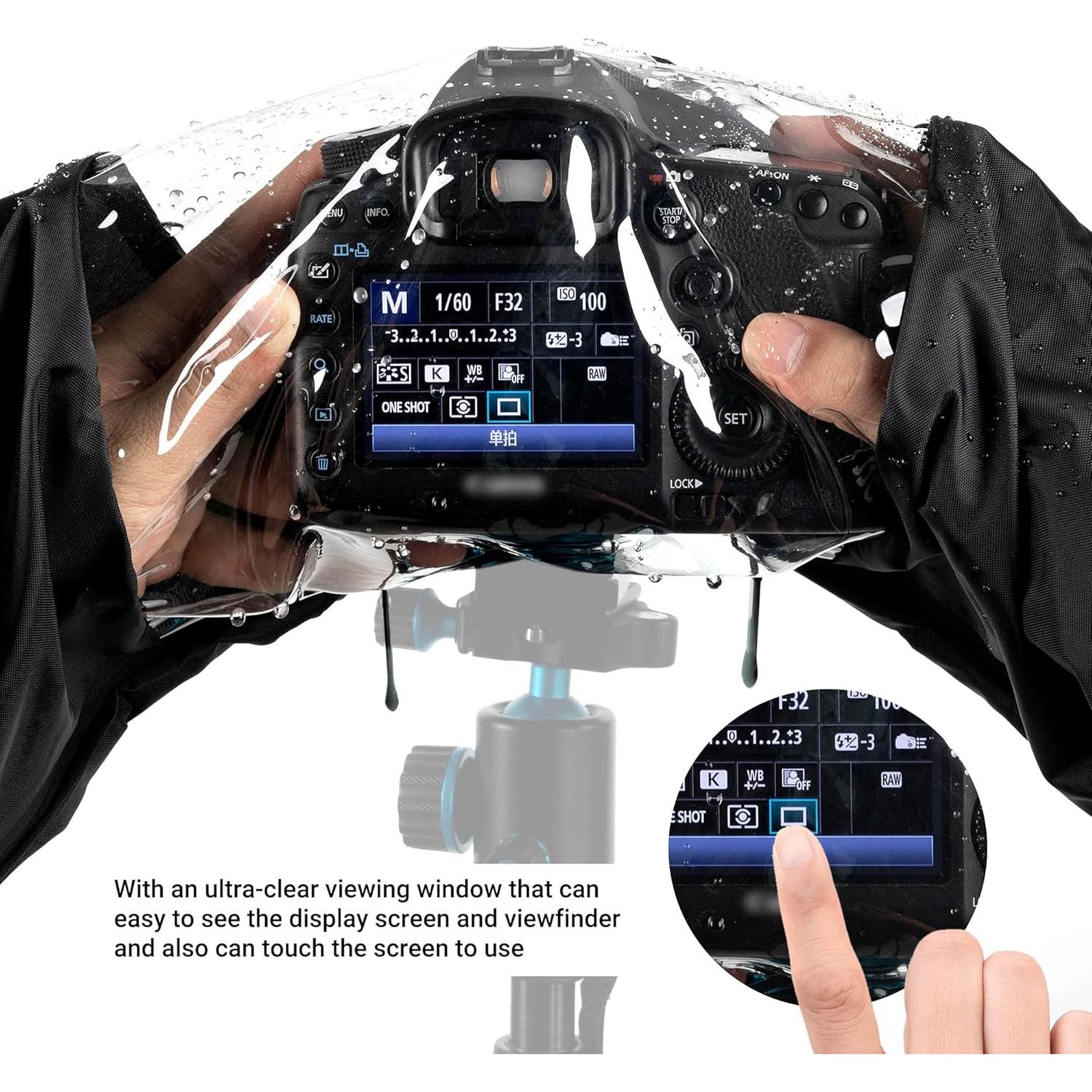 Cubierta de Lluvia Impermeable Jinjiacheng para Cámaras DSLR